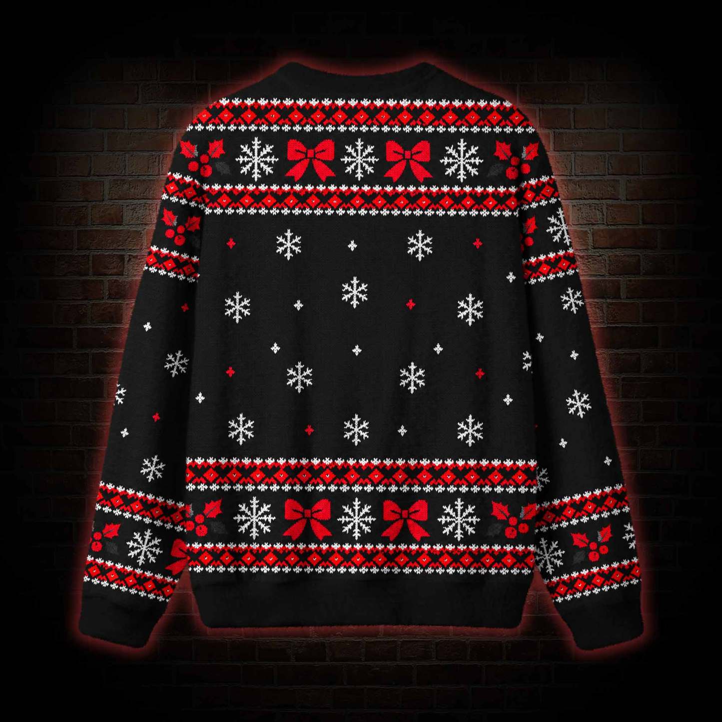 Dark But Festive Ugly Sweatshirts