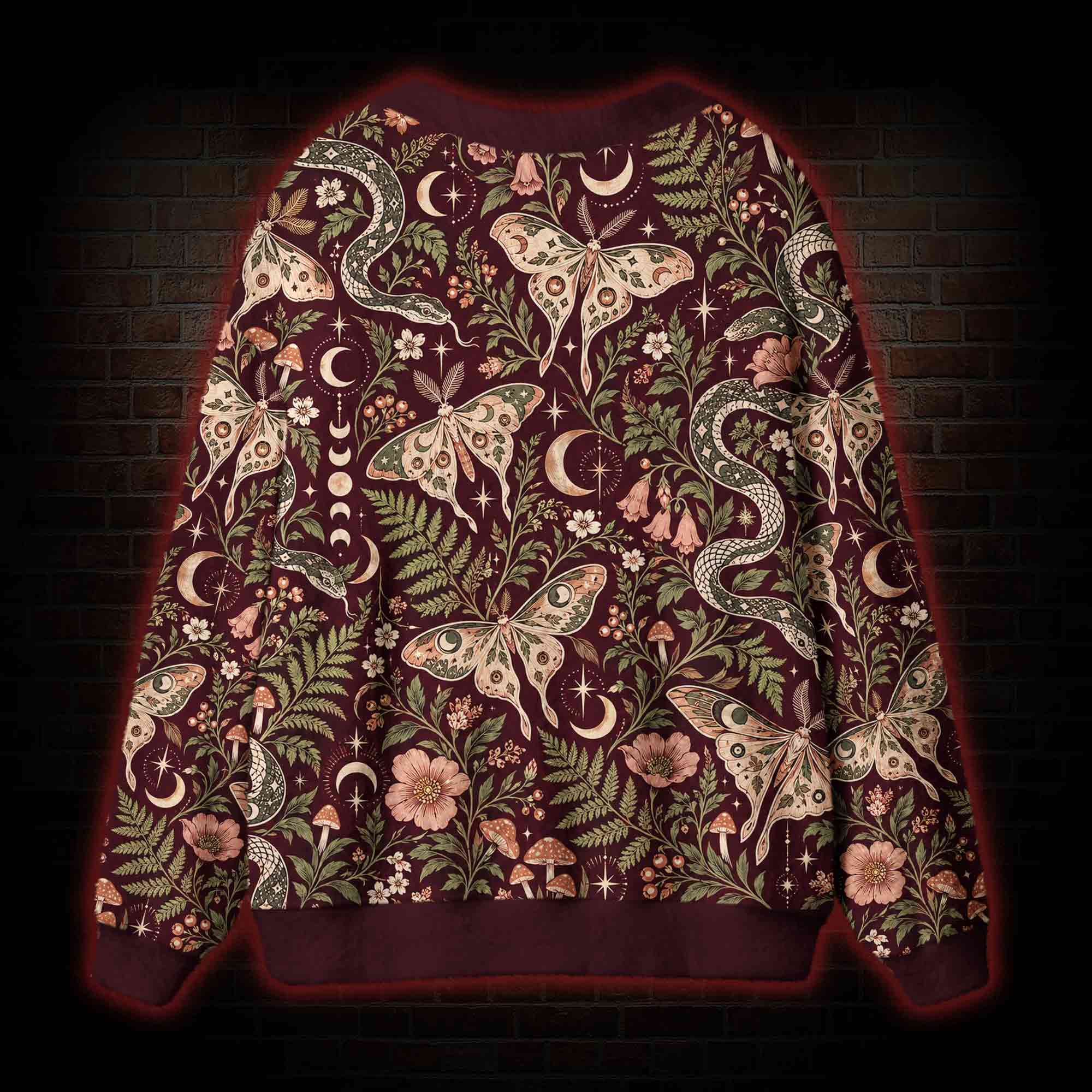 Witchy Woodland Cardigan Sweater
