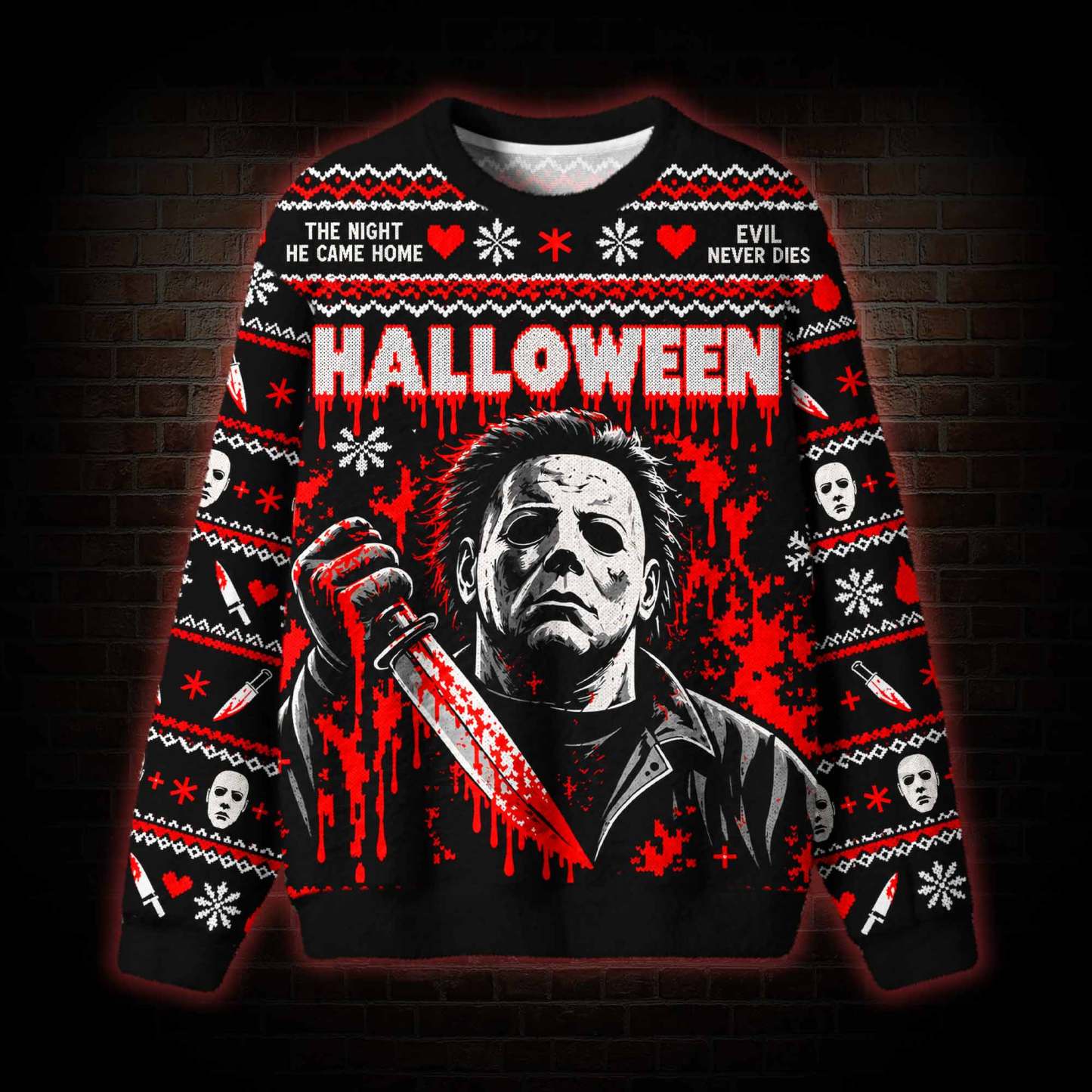 I Prefer Halloween Ugly Sweatshirts
