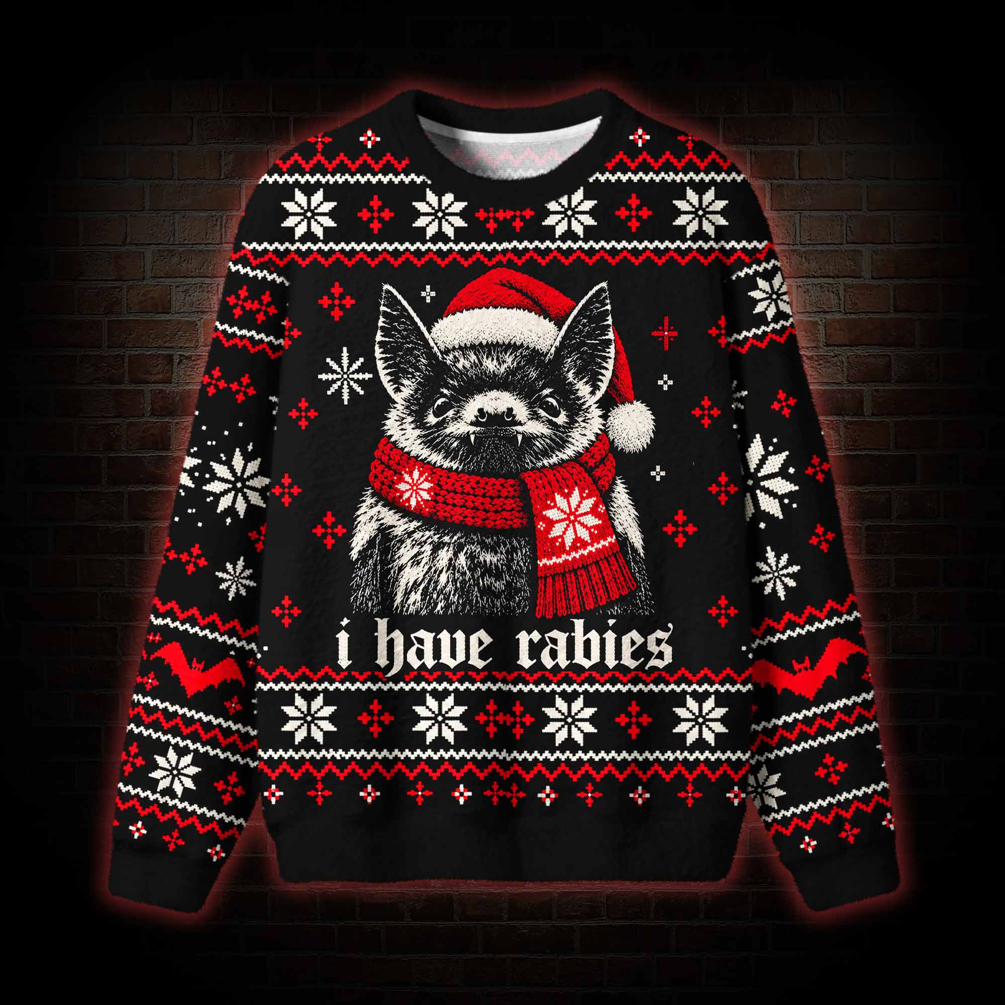 I have Rabies Ugly Sweatshirts