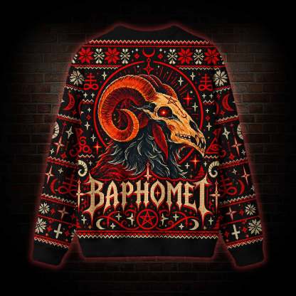 Baphomet Ugly Sweatshirts