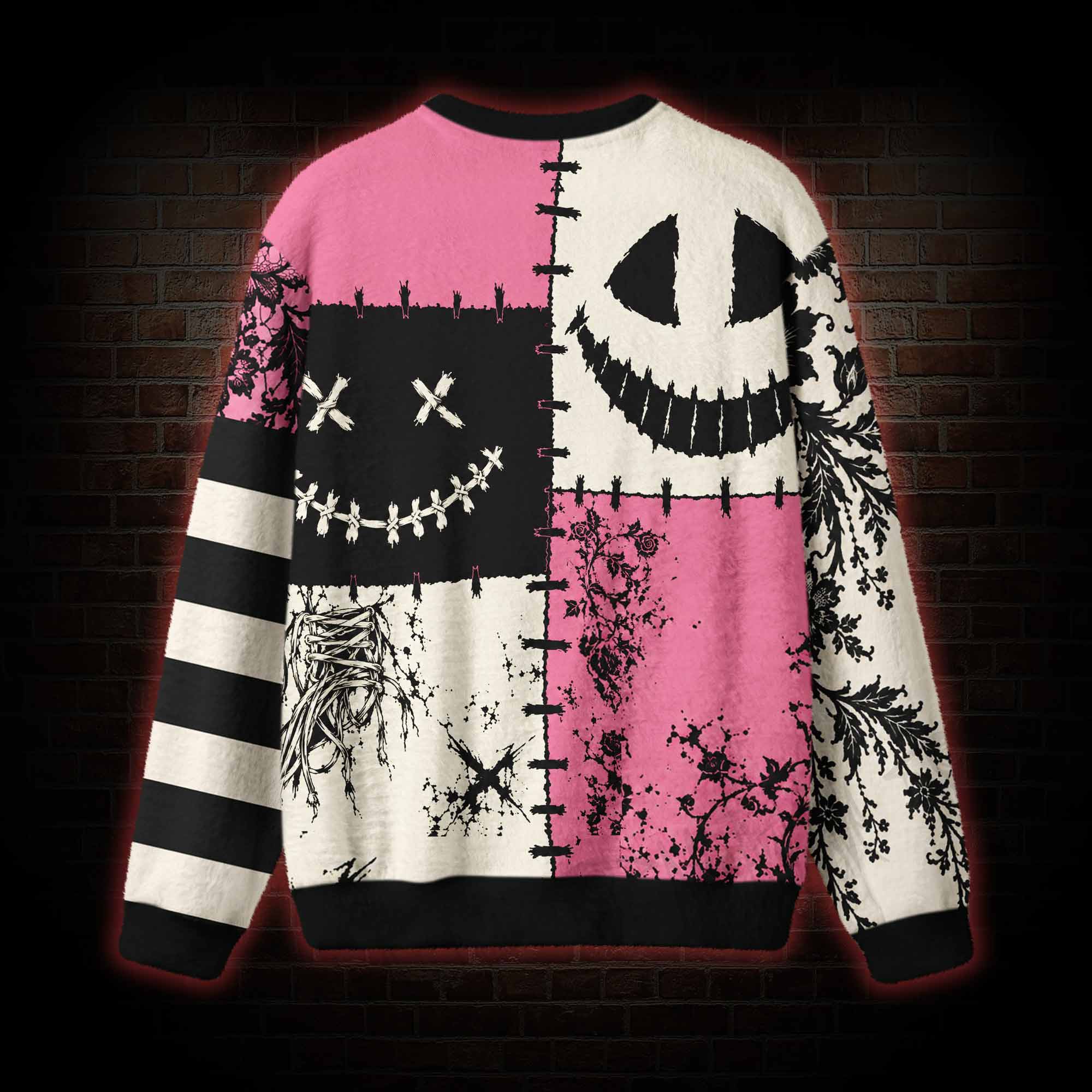 Goth Patchwork Ugly Sweatshirts