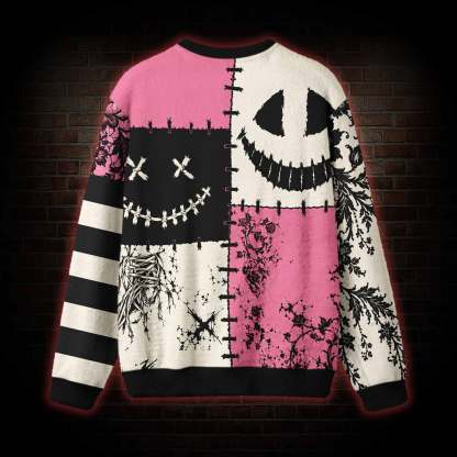 Goth Patchwork Ugly Sweatshirts