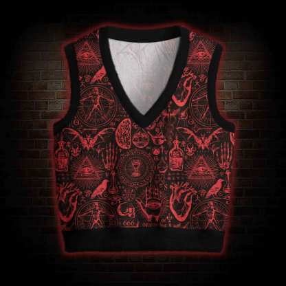 Occultism Ugly Sweater Vest