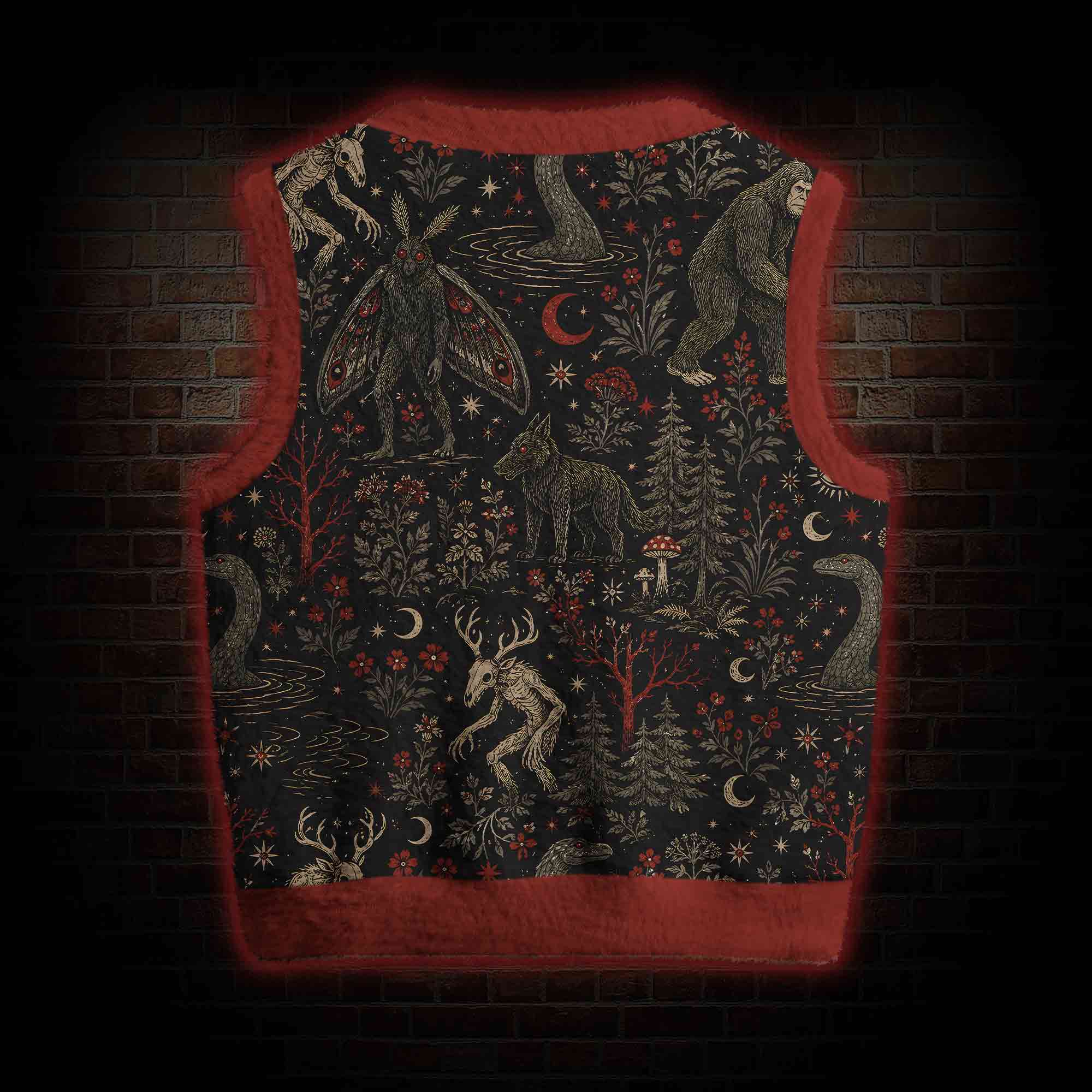 Creatures of the Night Ugly Sweater Vest