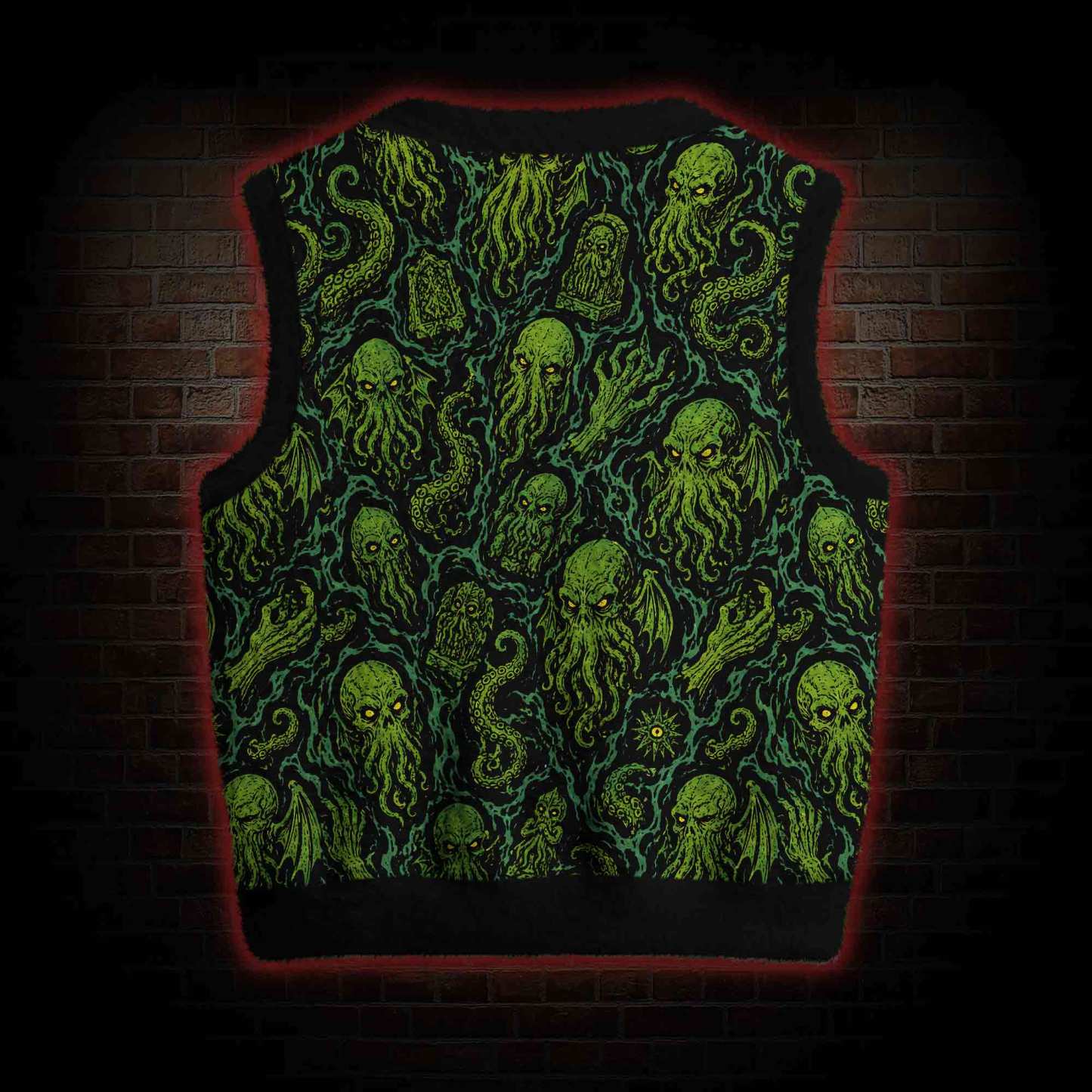 Cthulhu Mythos Ugly Sweater Vest