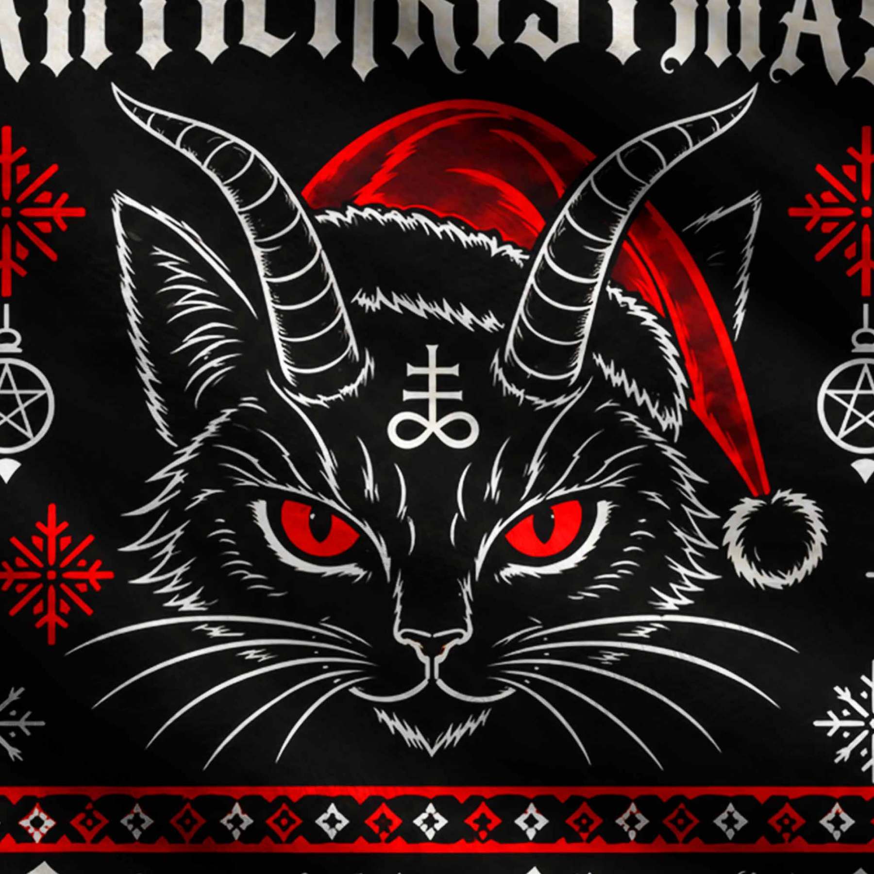 Satan Claus Ugly Sweatshirts