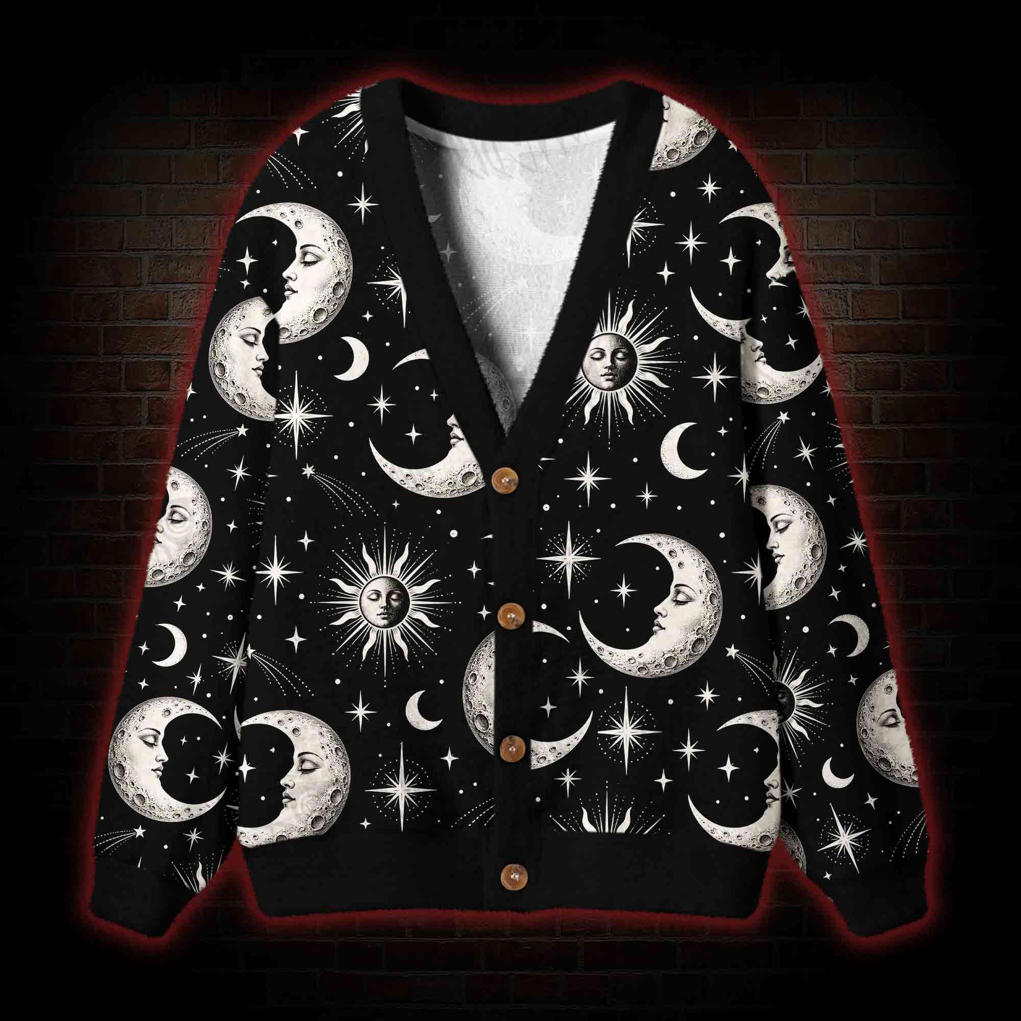 Celestial Harmony Cardigan Sweater