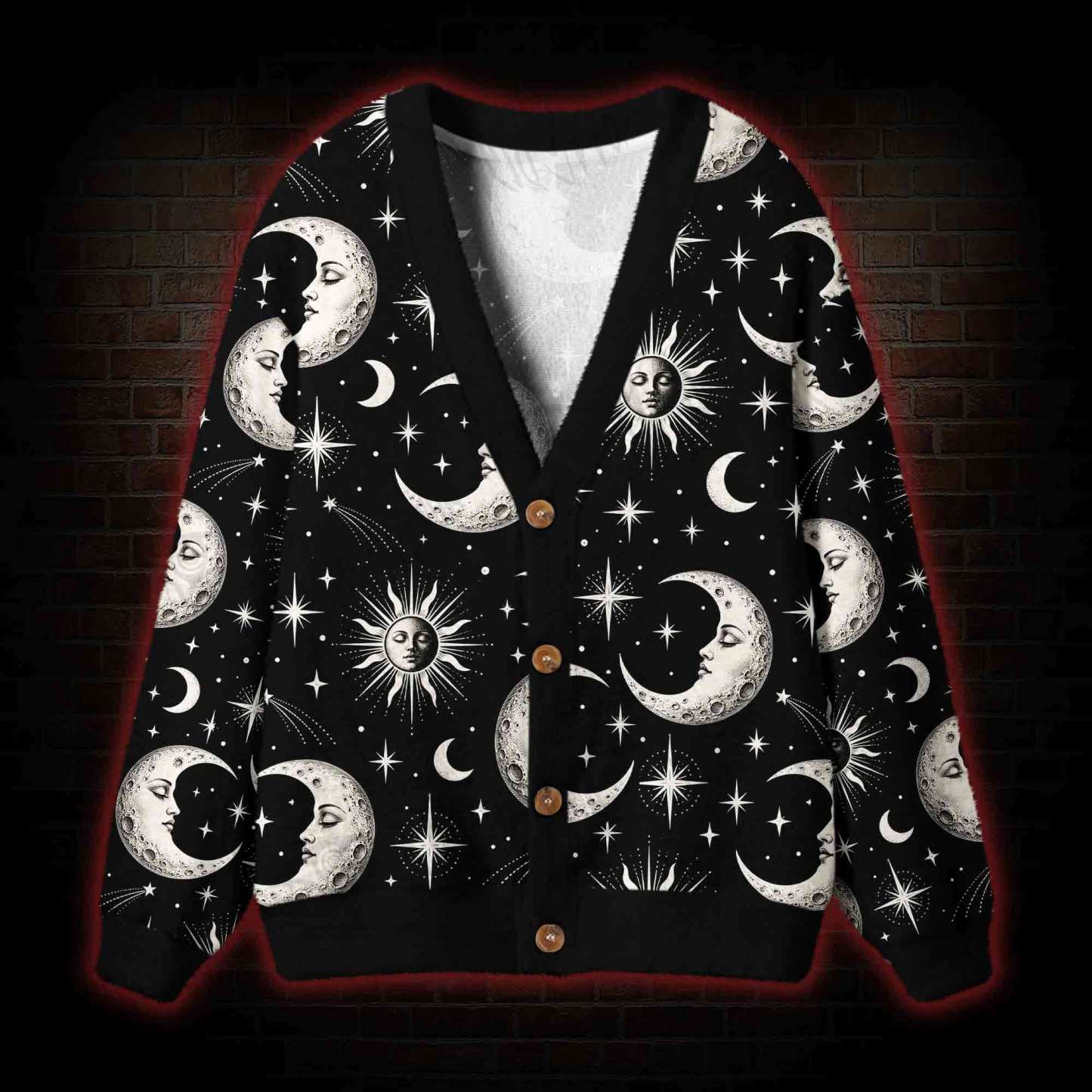 Celestial Harmony Cardigan Sweater