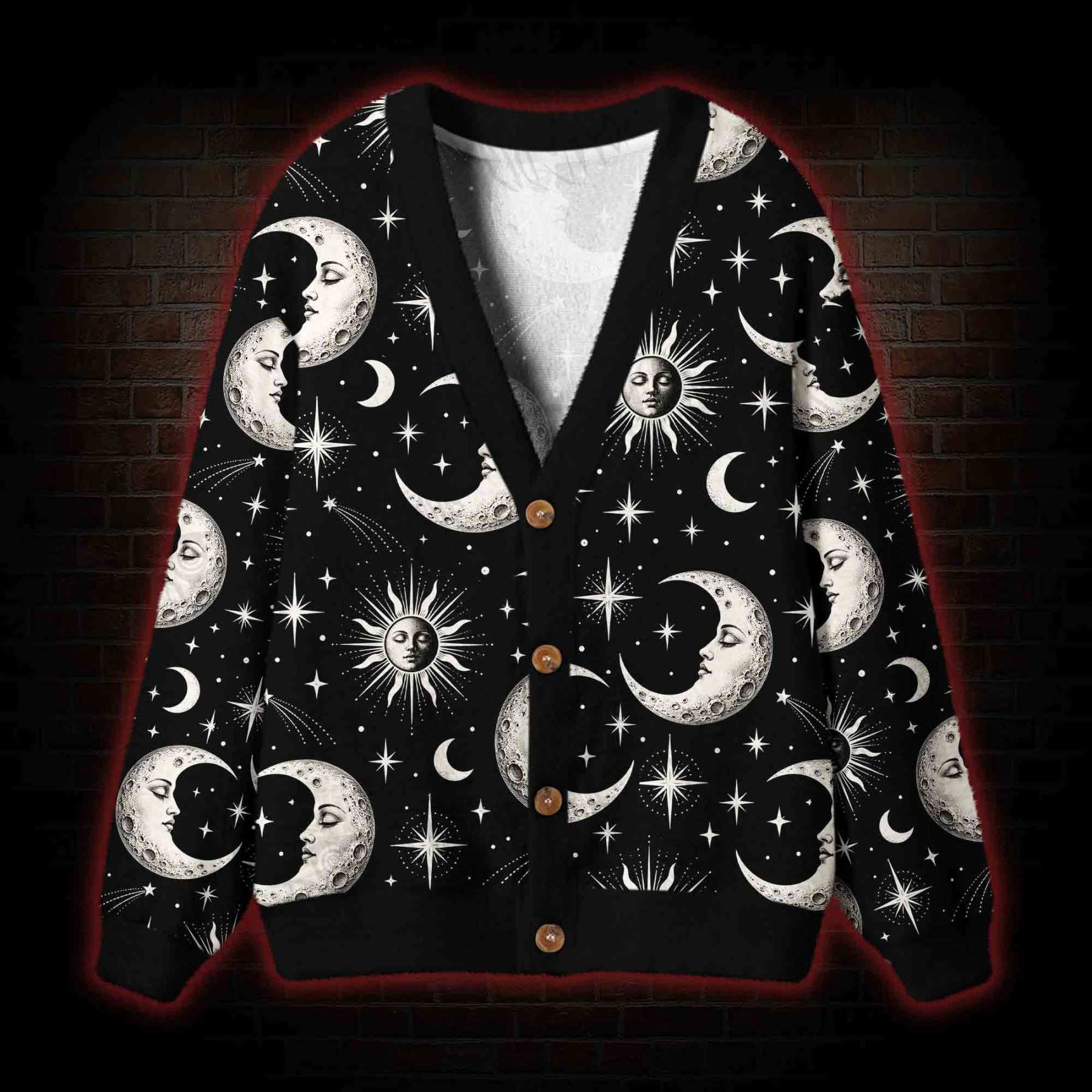 Celestial Harmony Cardigan Sweater