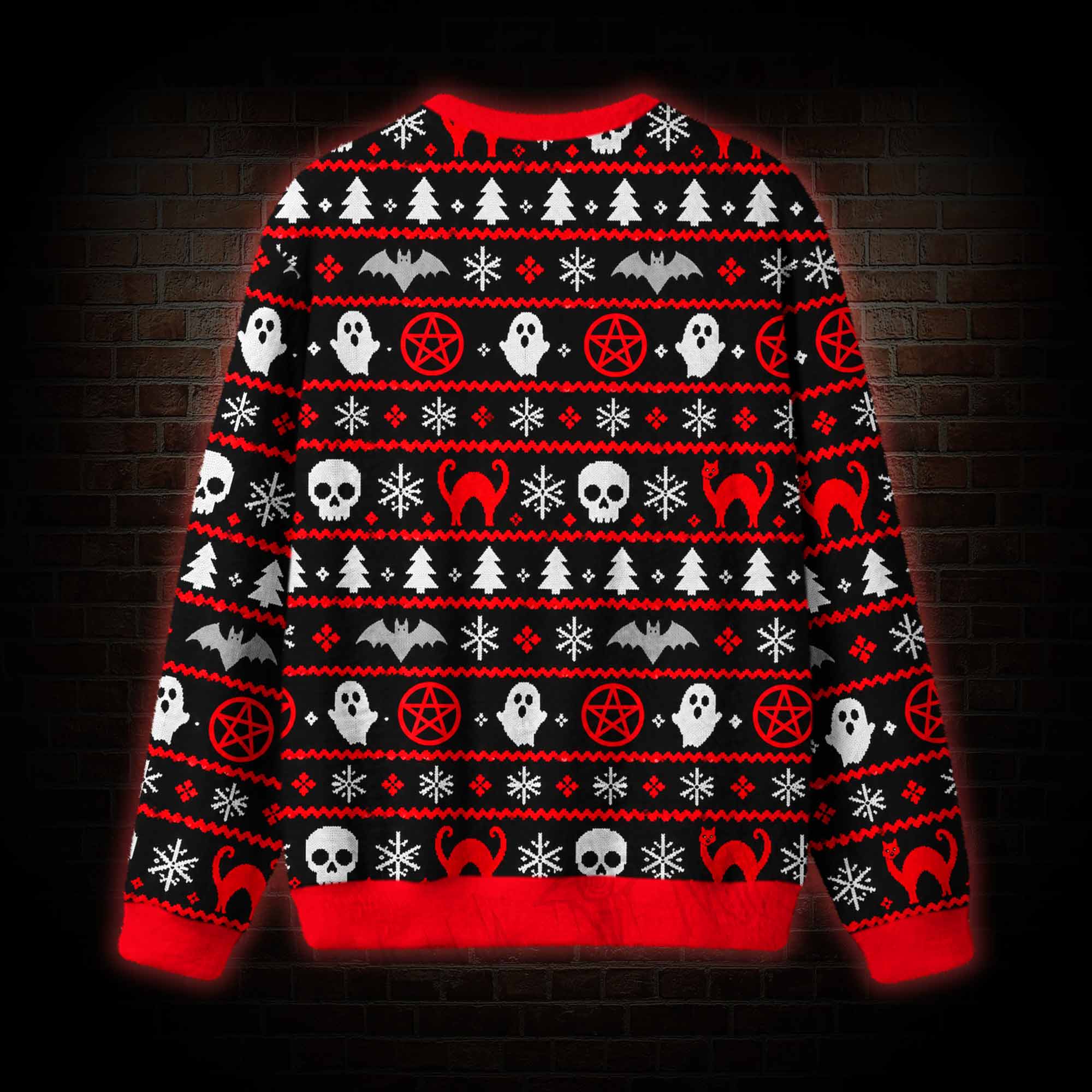 Satan Claws Ugly Sweatshirts