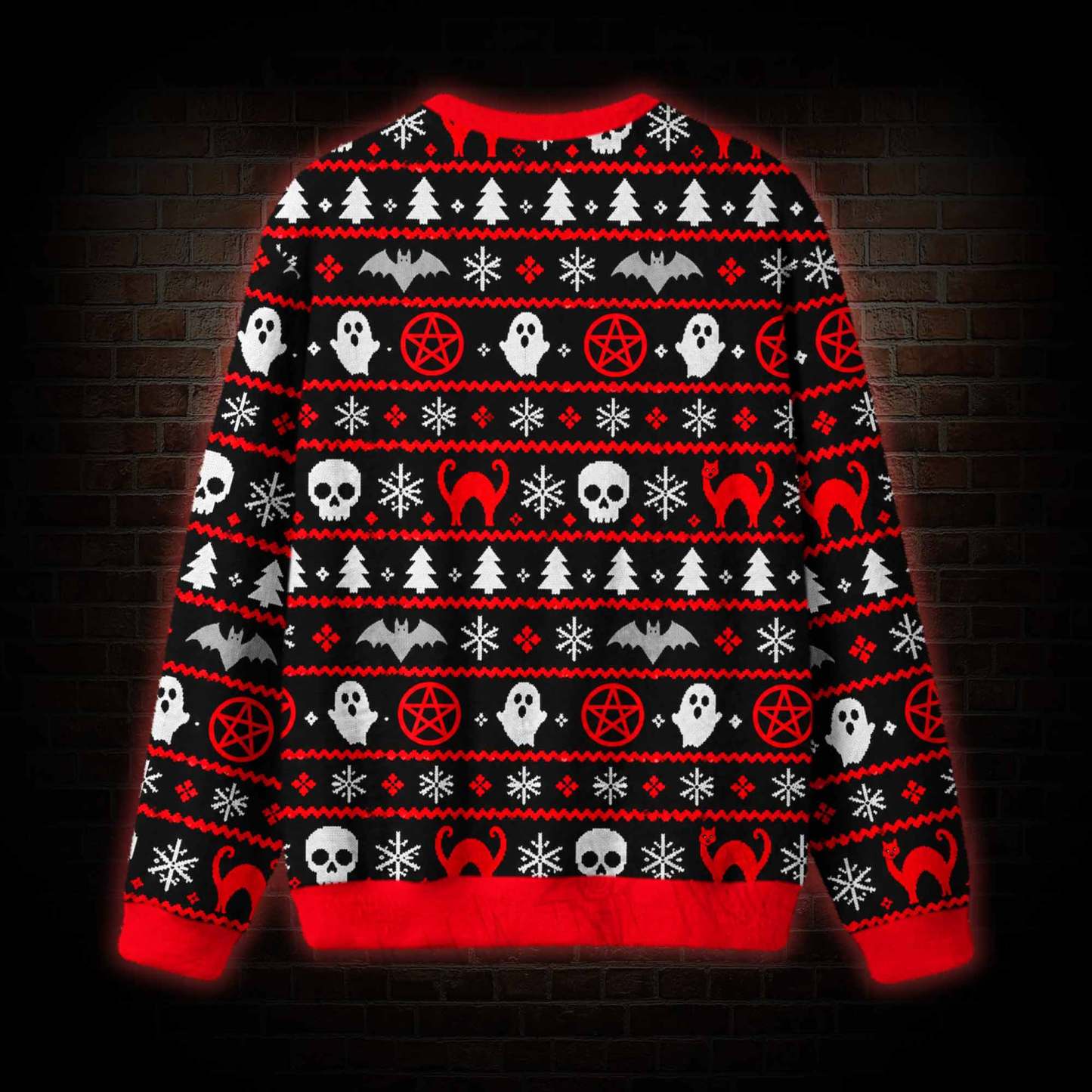 Satan Claws Ugly Sweatshirts