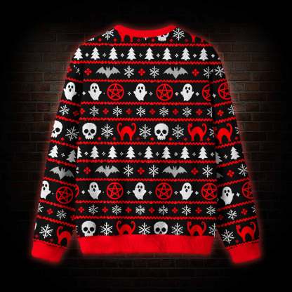 Satan Claws Ugly Sweatshirts
