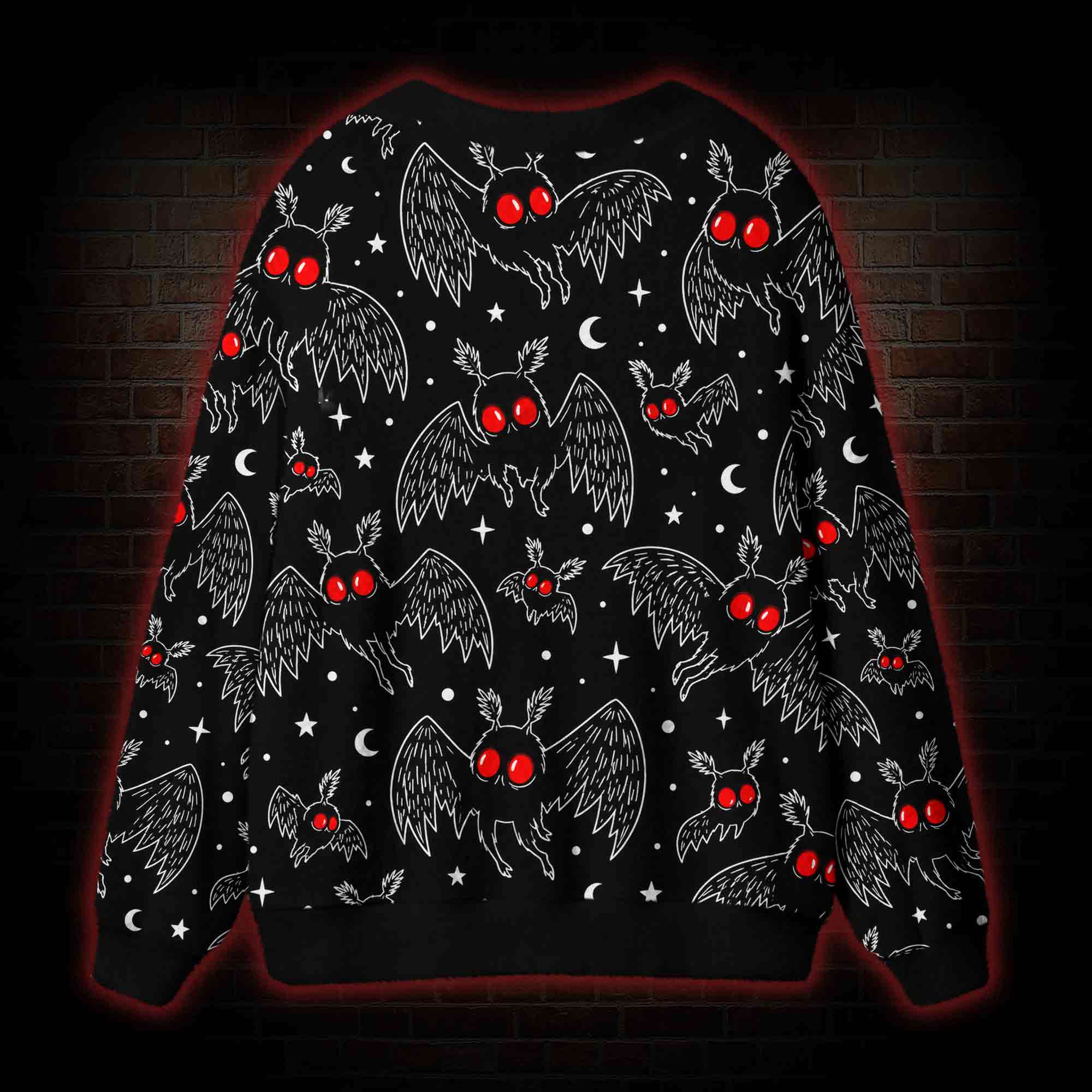 Mothman Lore Cardigan Sweater