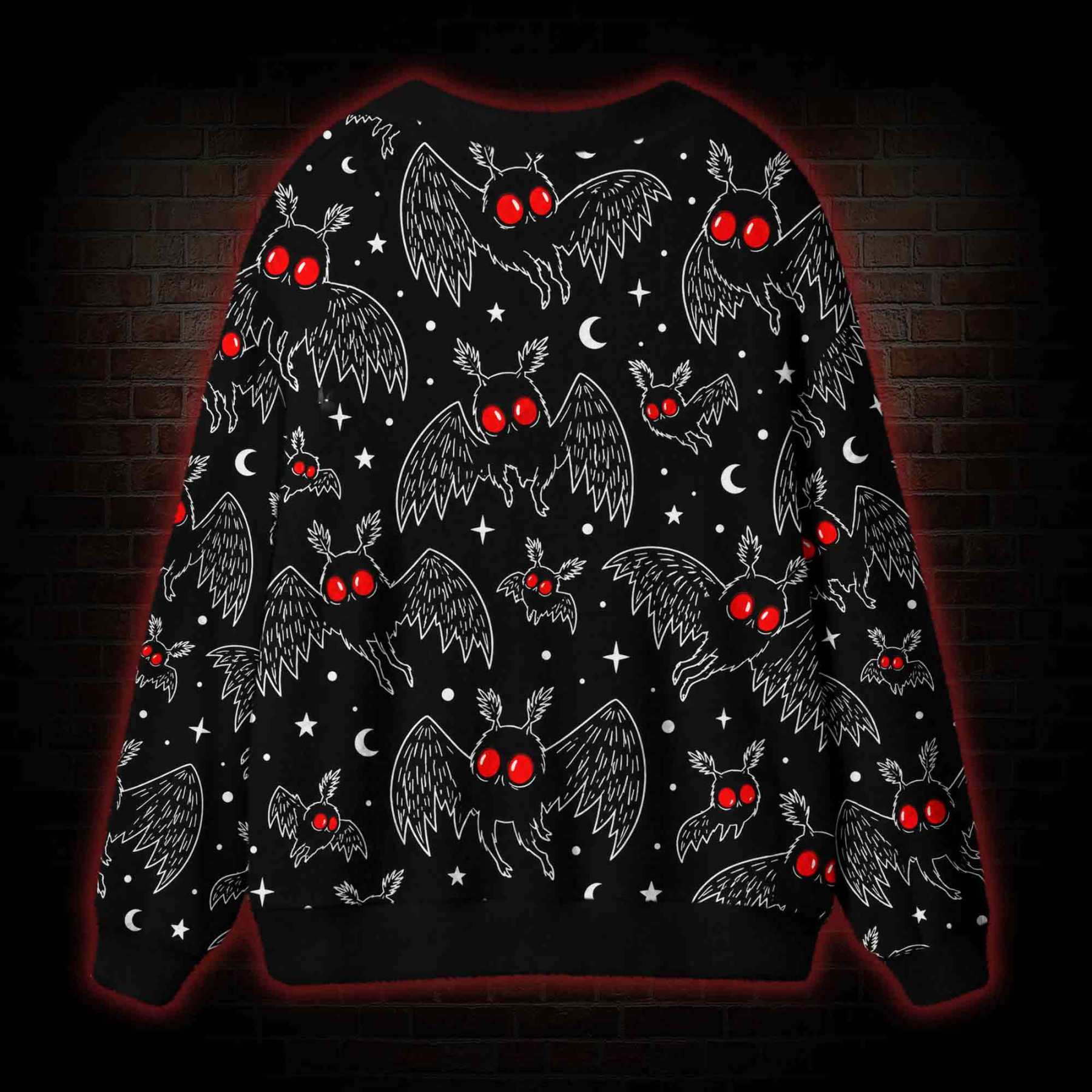 Mothman Lore Cardigan Sweater