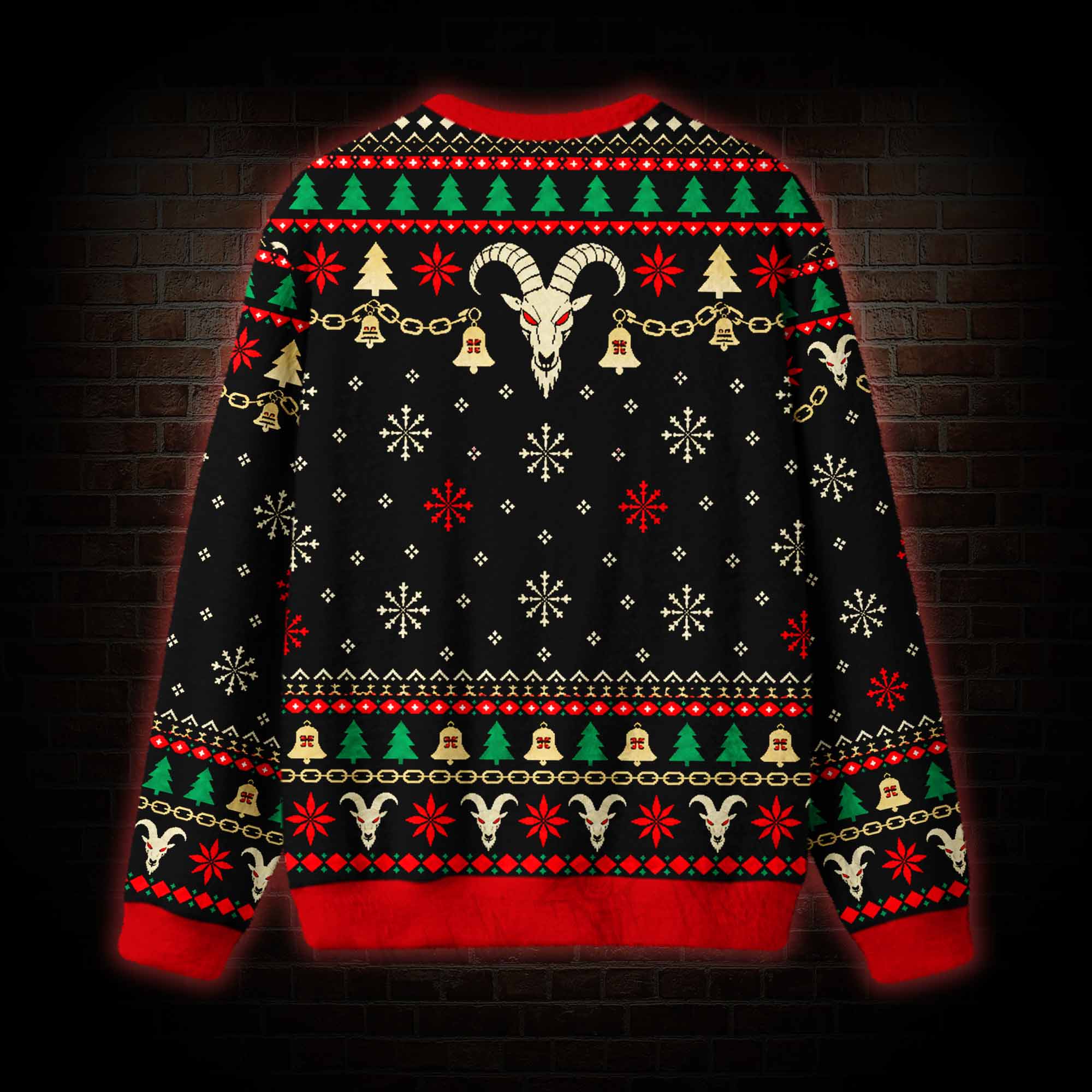 Krampus is Coming Ugly Sweatshirts