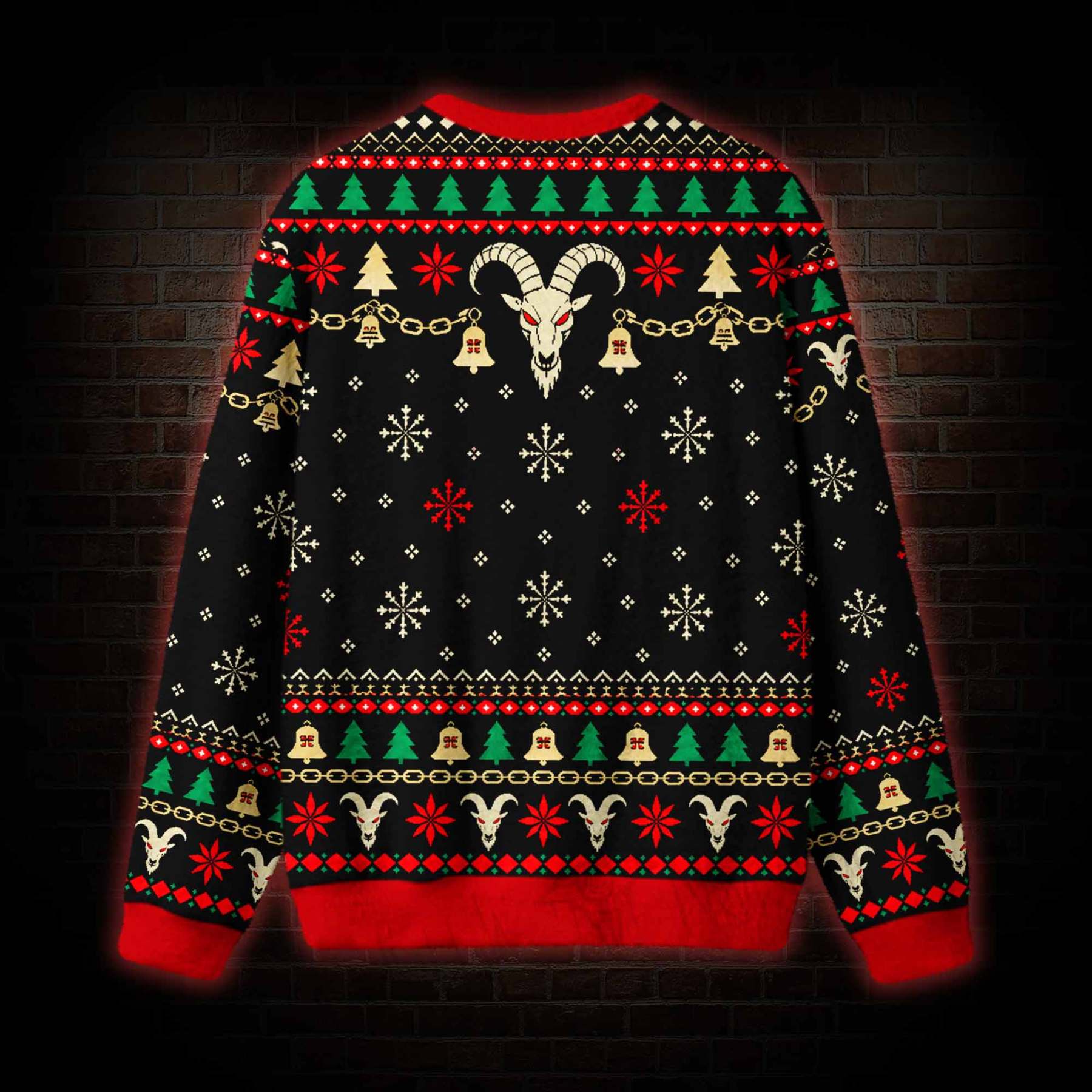 Krampus is Coming Ugly Sweatshirts