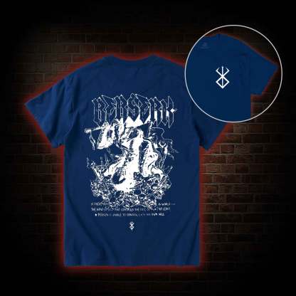 3877 Back Print T-Shirt