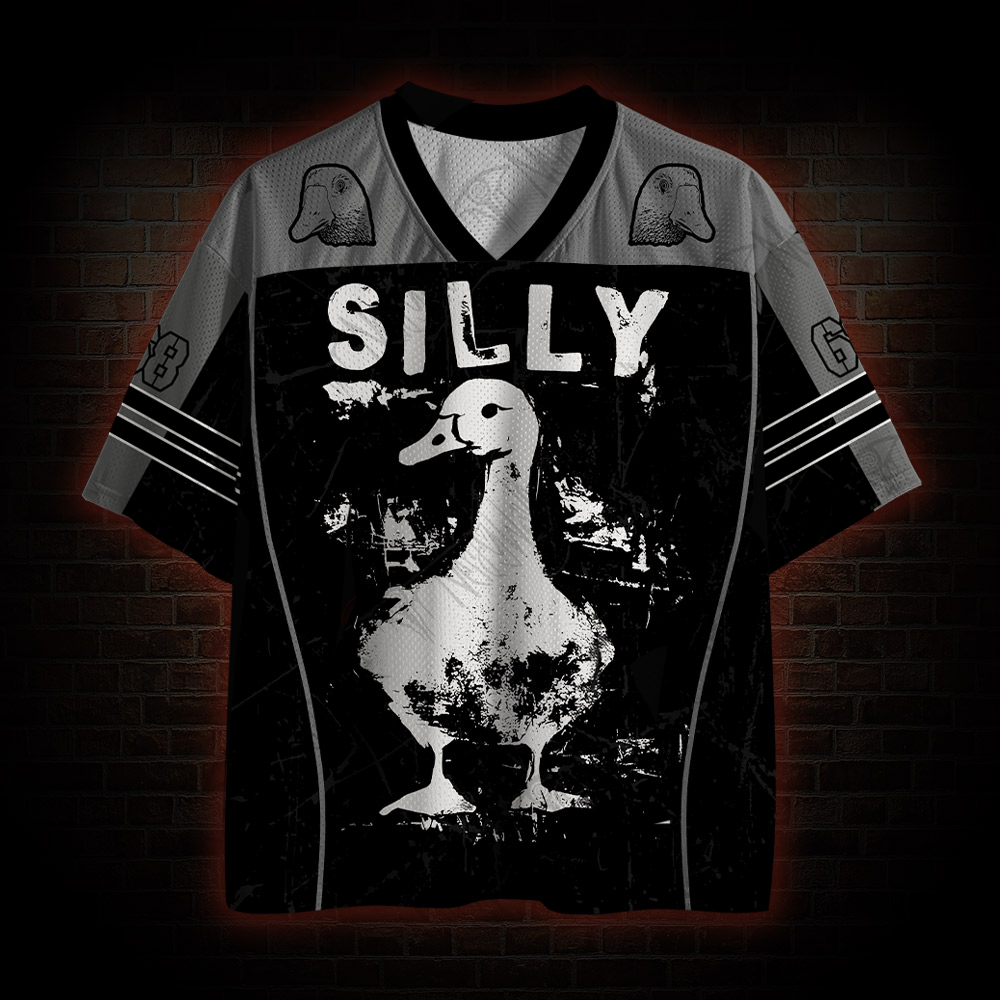 Silly Duck Meme Mesh Jersey
