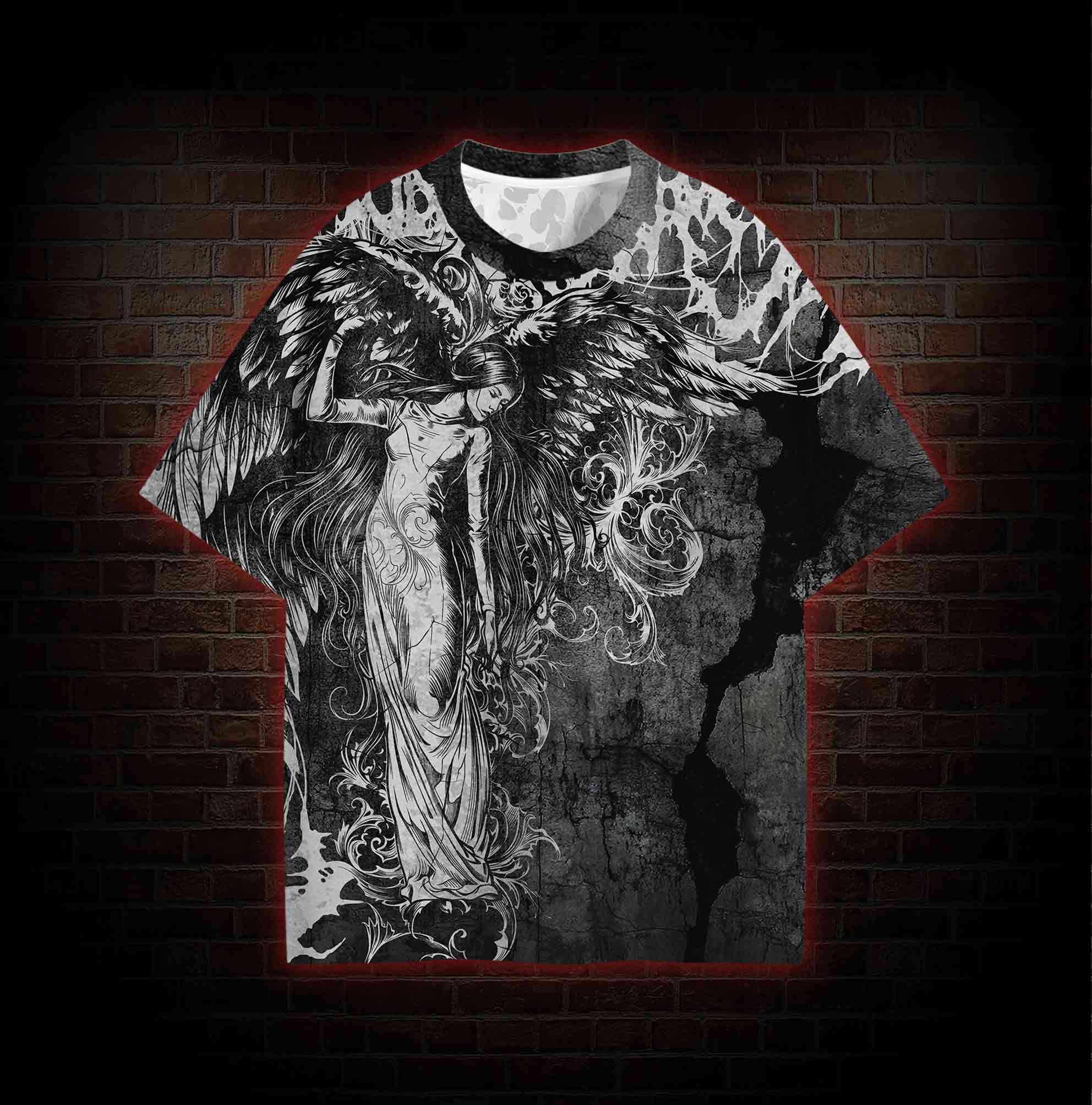 Fallen Angel Graphic T-shirt