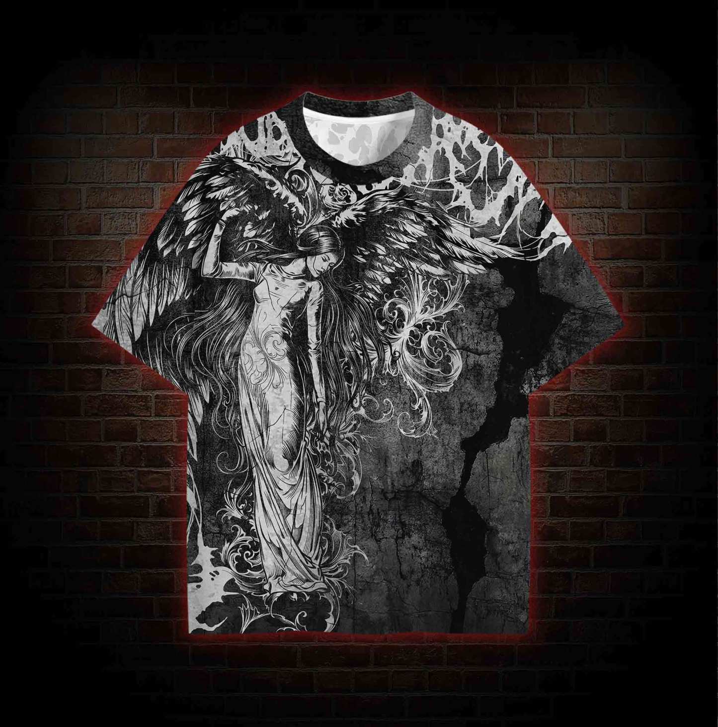 Fallen Angel Graphic T-shirt