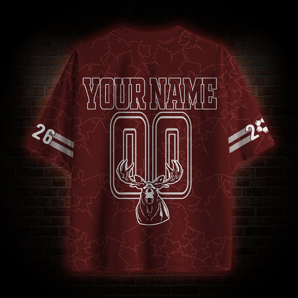 Personalized Moose Mesh Jersey