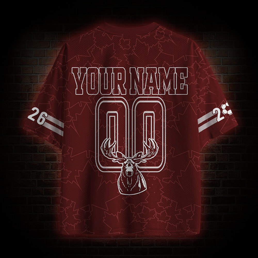 Personalized Moose Mesh Jersey