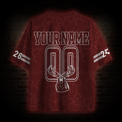Personalized Moose Mesh Jersey