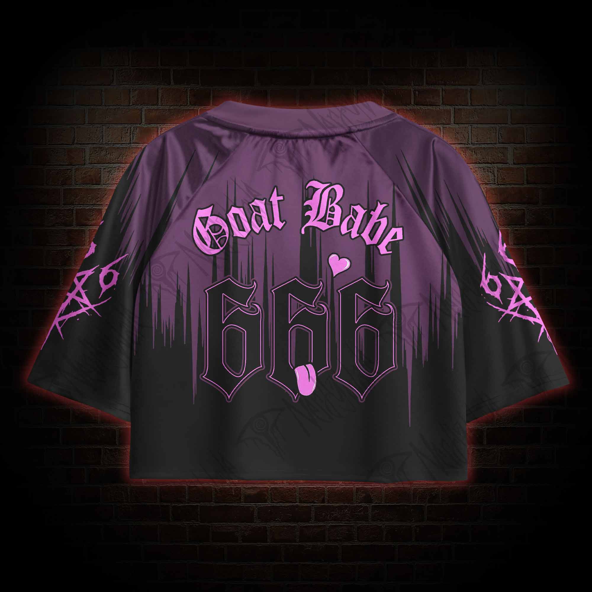 Goat Babe Sports Crop Jersey