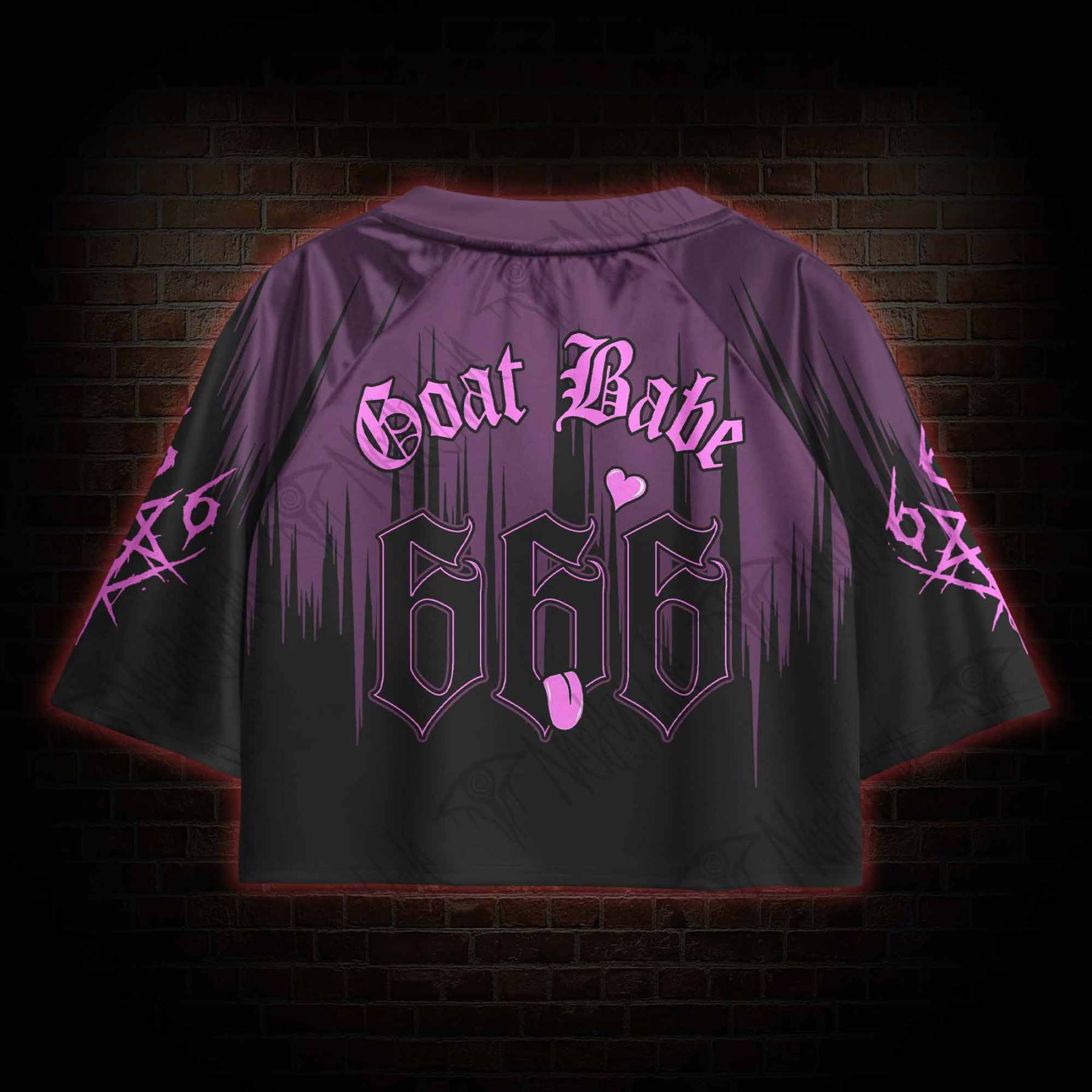 Goat Babe Sports Crop Jersey