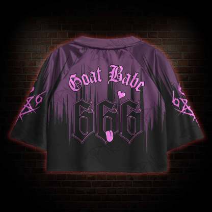 Goat Babe Sports Crop Jersey