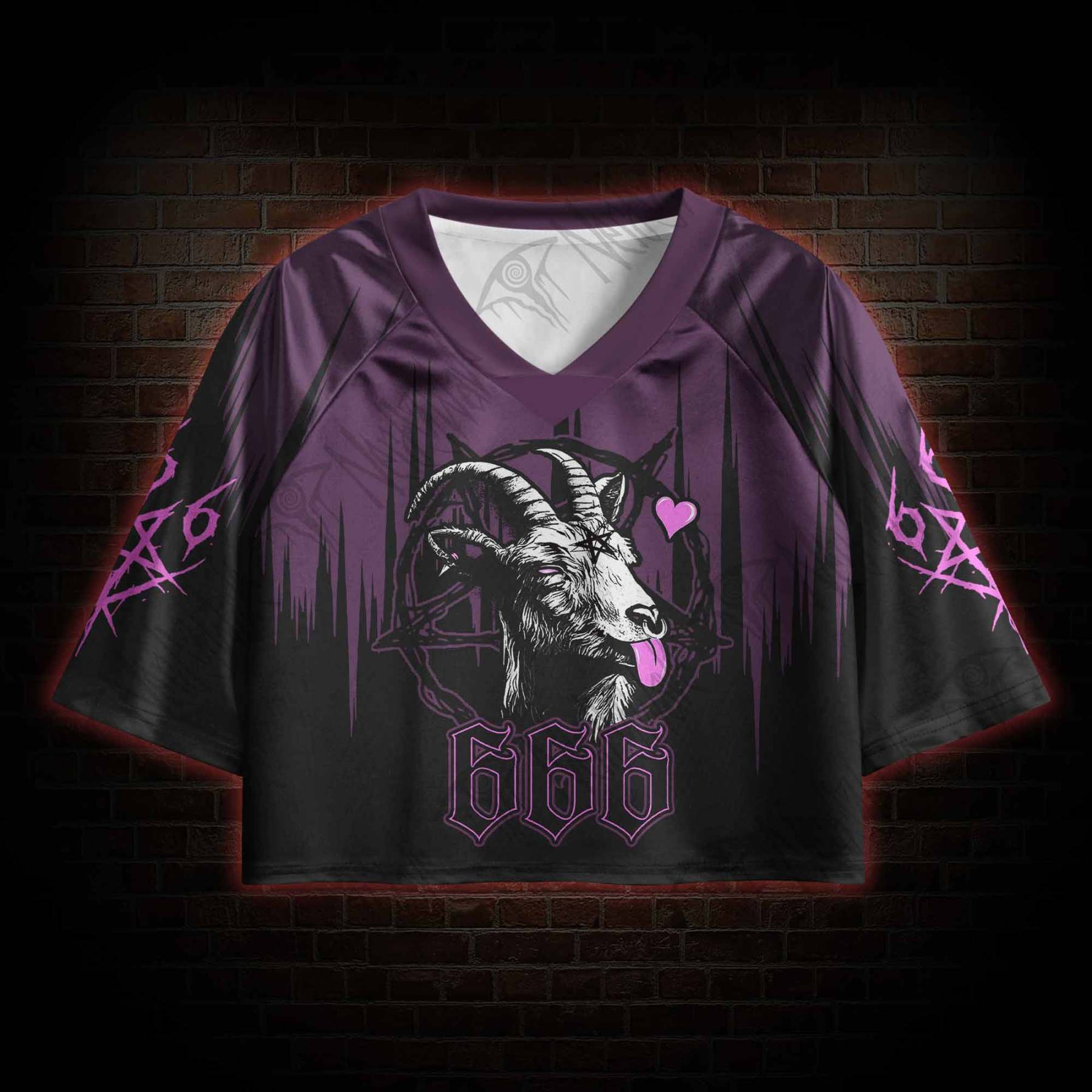 Goat Babe Sports Crop Jersey