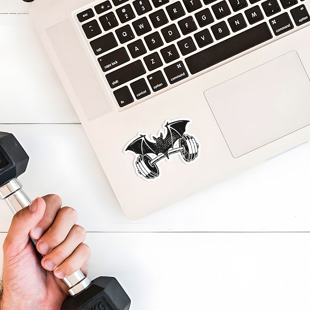 Fitness Bat Sticker