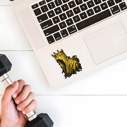 The Yellow King Sticker