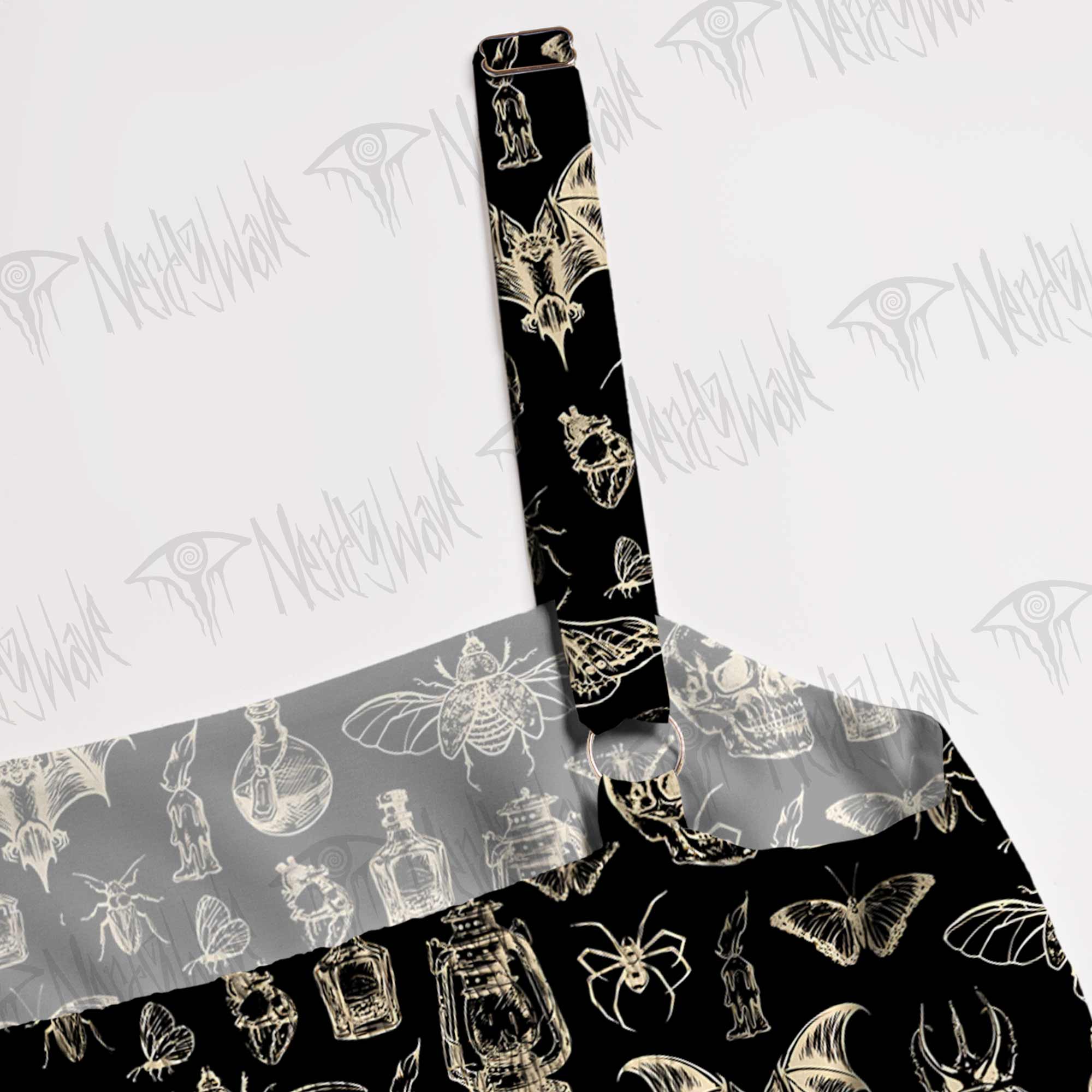 Beetles and Vintage Lanterns Wide Straps Maxi Dress