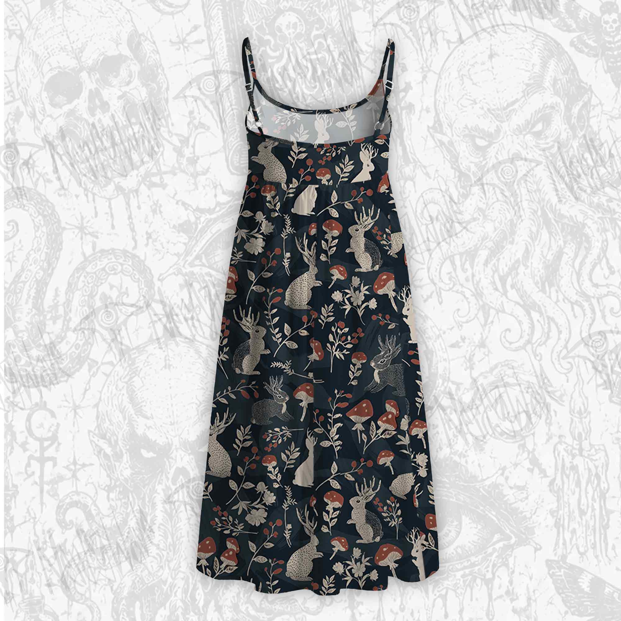 Jackalope Strap Midi Sundress