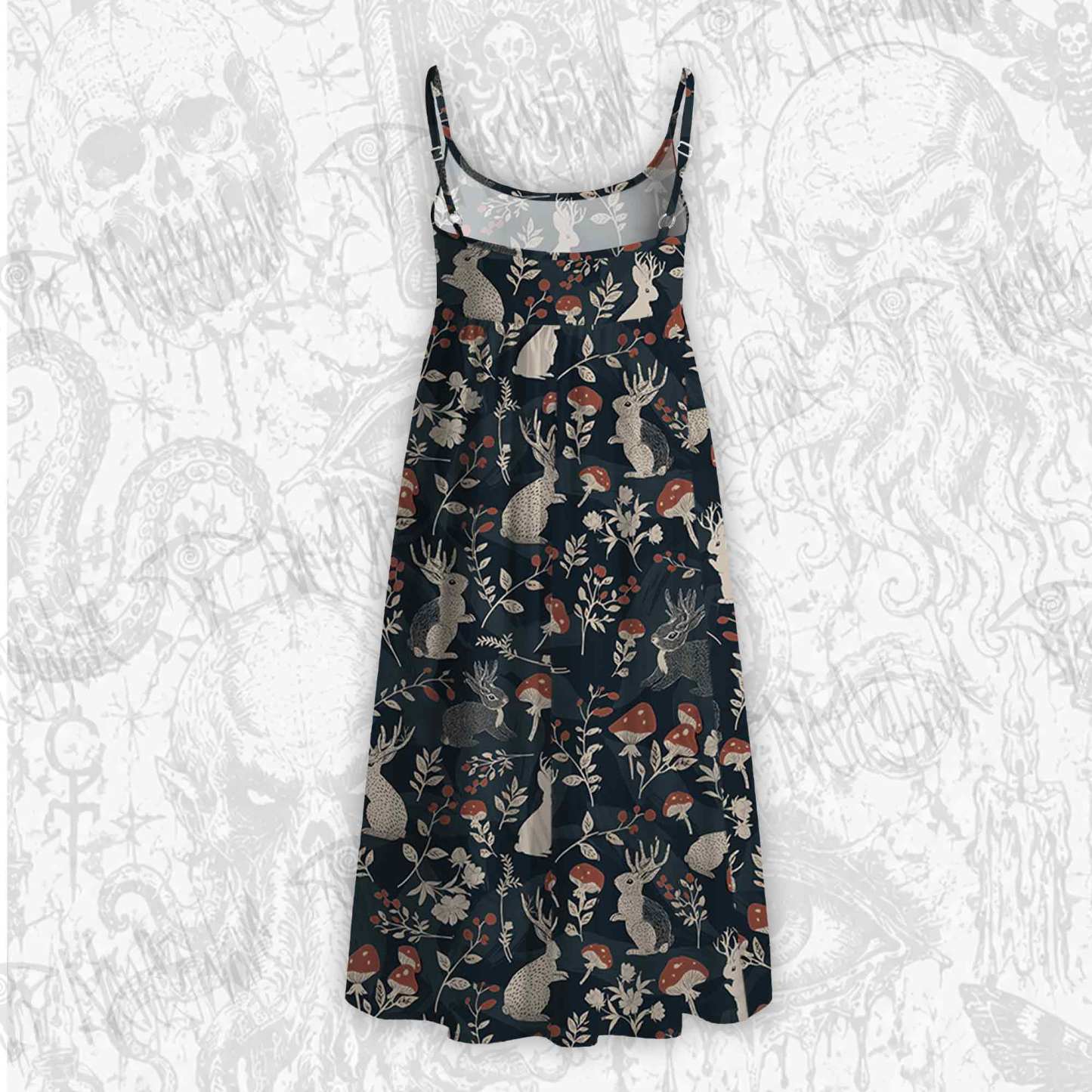 Jackalope Strap Midi Sundress