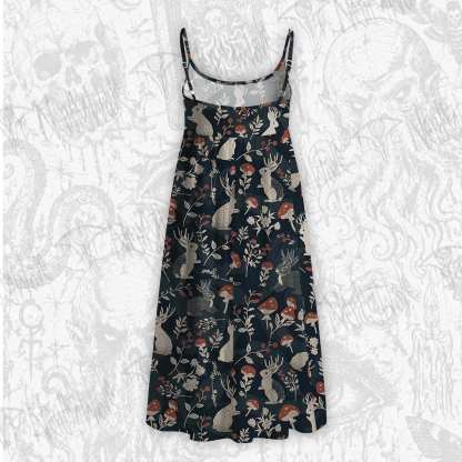 Jackalope Strap Midi Sundress