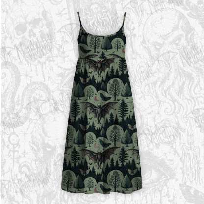 Home of the Mothman Strap Midi Sundress