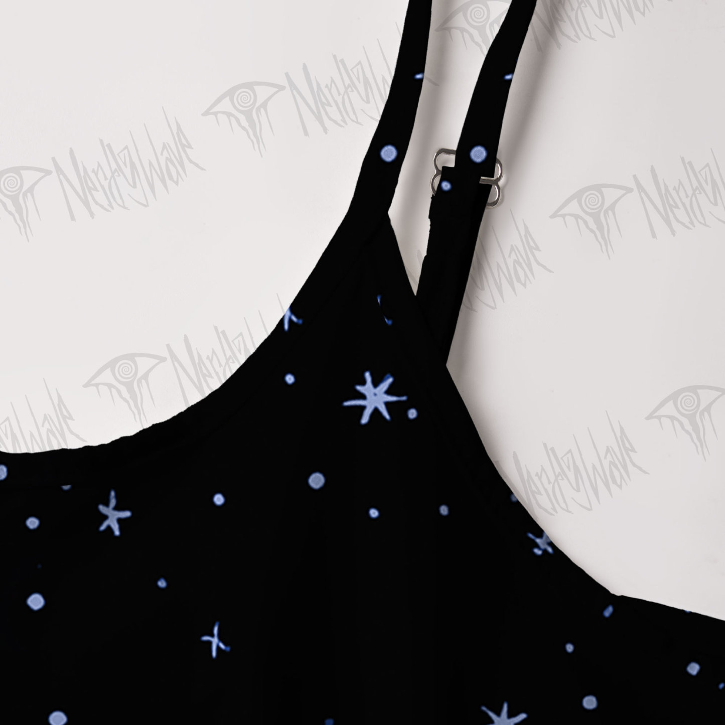 Cosmic Jellyfish Strap Midi Sundress