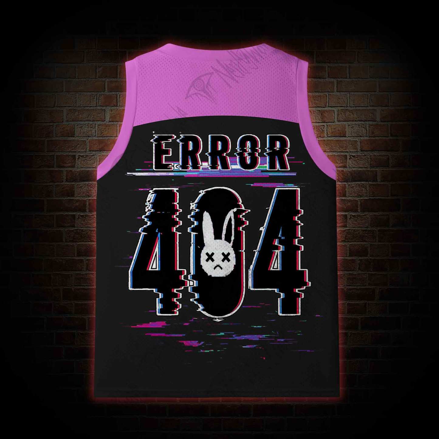 Error 404 Mesh Jersey Tank Top