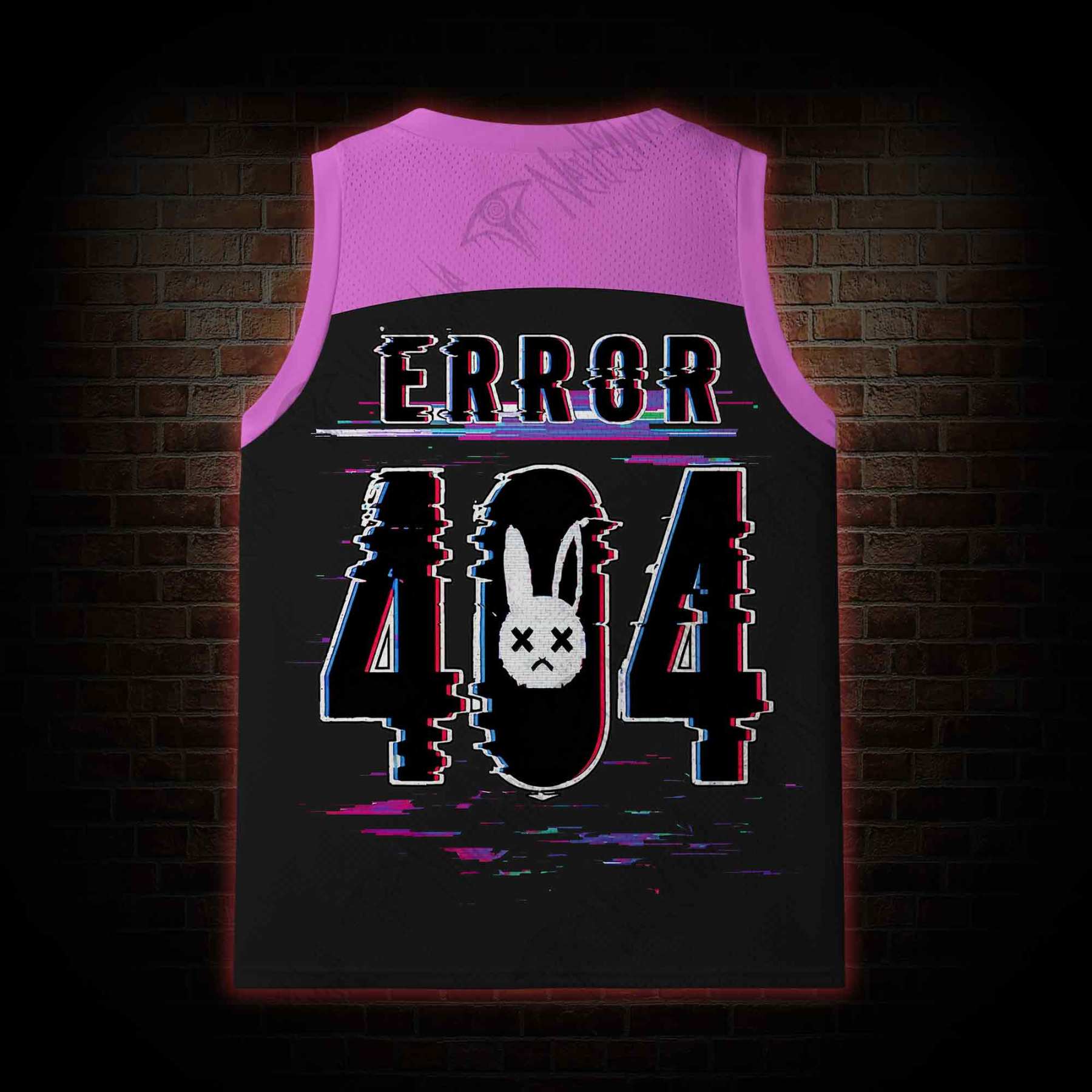 Error 404 Mesh Jersey Tank Top