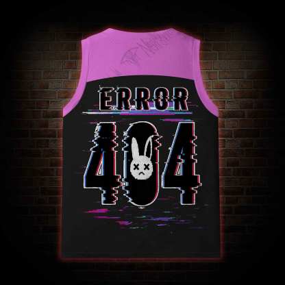 Error 404 Mesh Jersey Tank Top