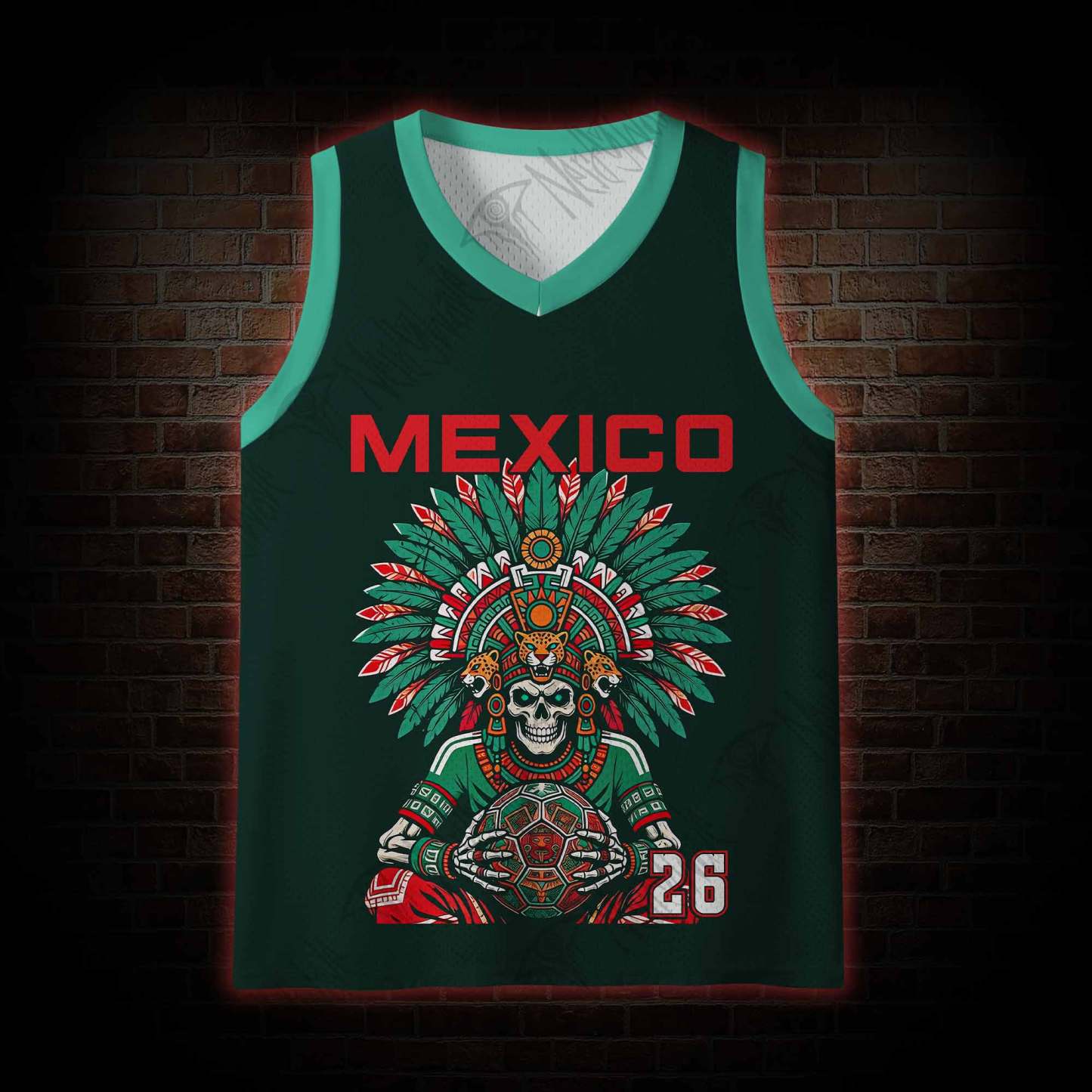 Always united, Always Aztecas Football Mesh Jersey Tank Top
