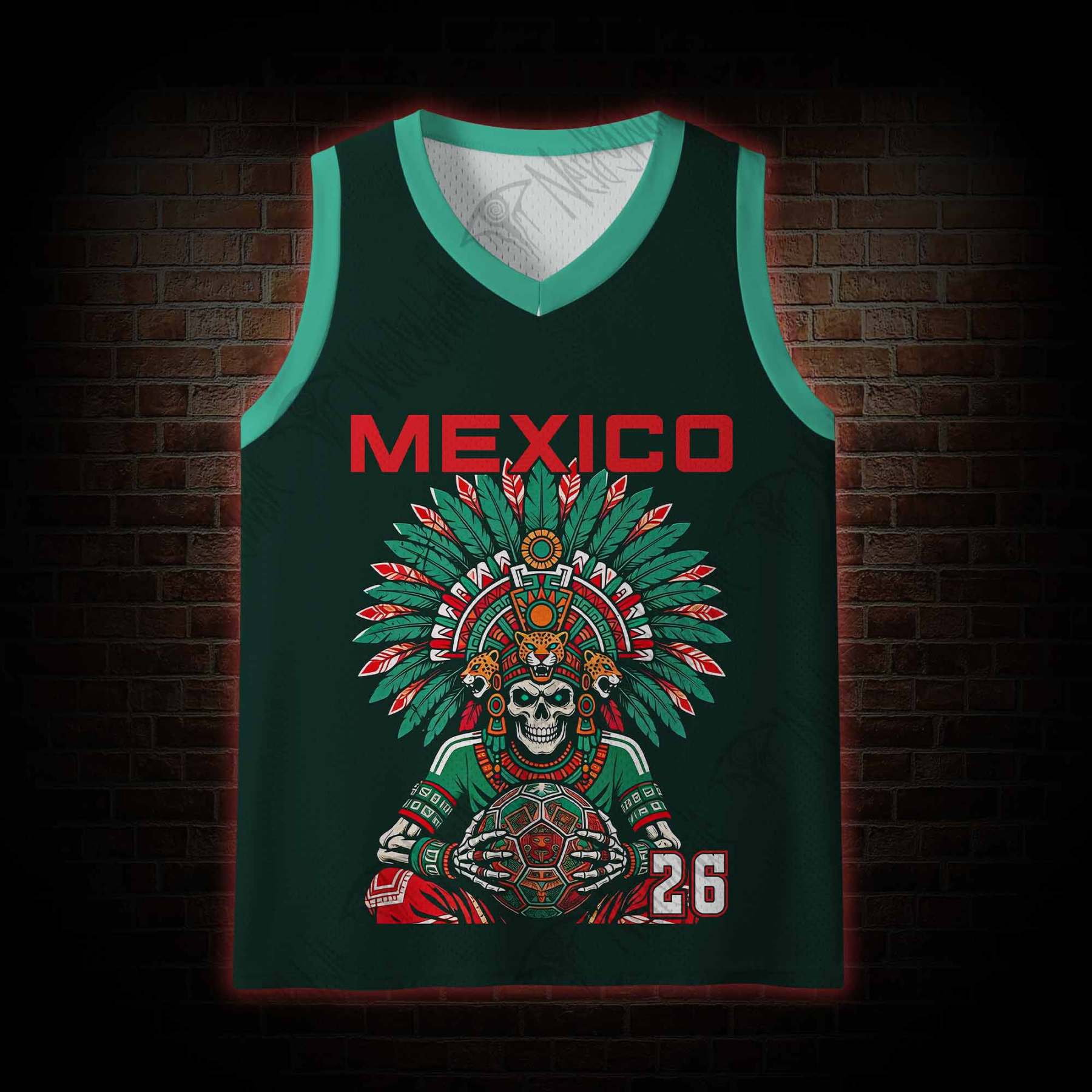 Always united, Always Aztecas Football Mesh Jersey Tank Top