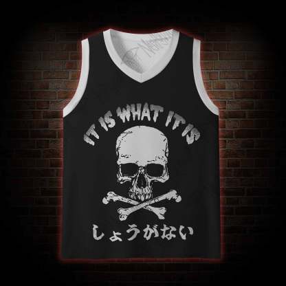 It is What it is Mesh Jersey Tank Top