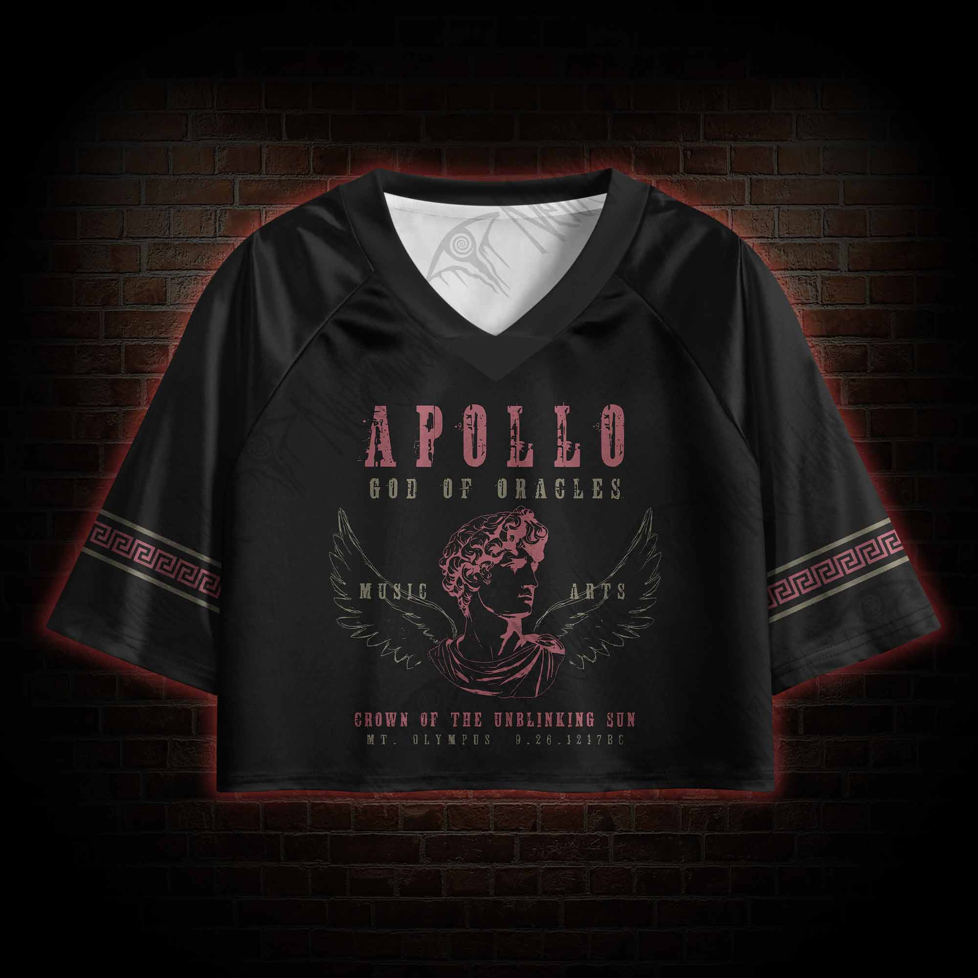 Apollo God of Oracles Greek mythology Crop Sports Jersey