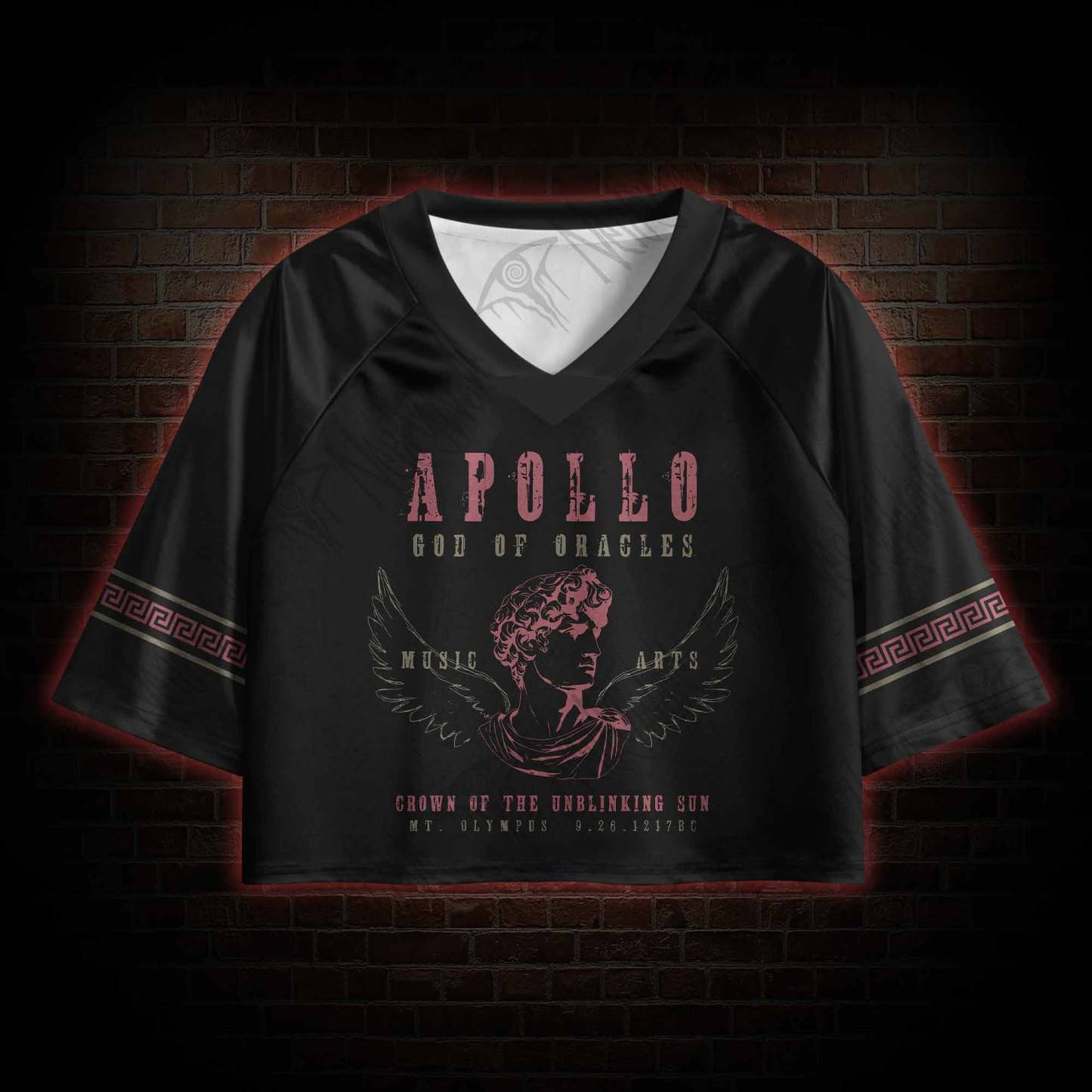 Apollo God of Oracles Greek mythology Crop Sports Jersey