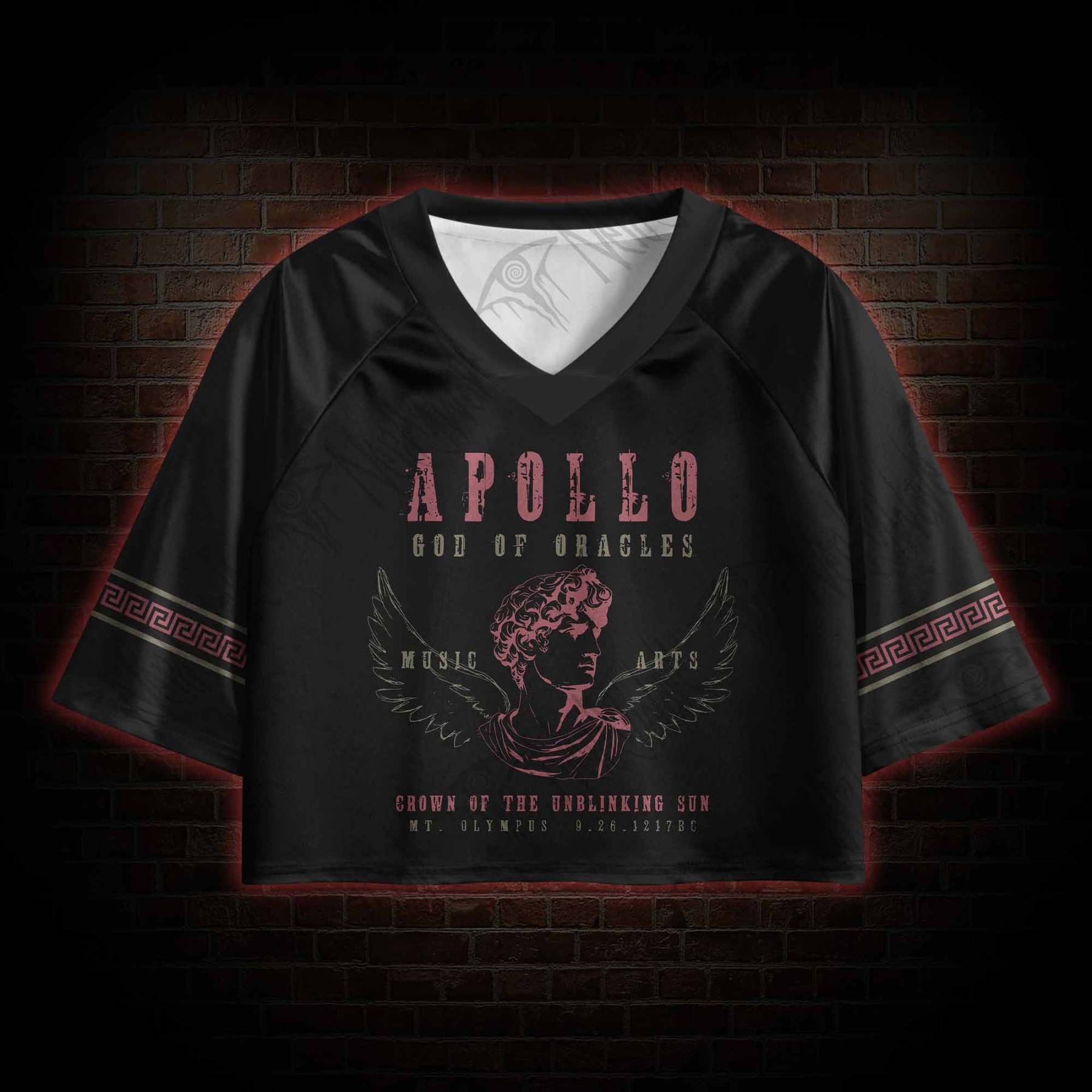 Apollo God of Oracles Greek mythology Crop Sports Jersey