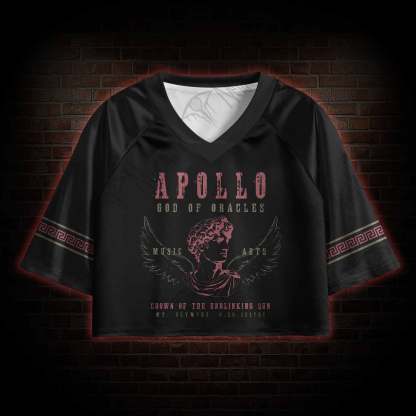 Apollo God of Oracles Greek mythology Crop Sports Jersey